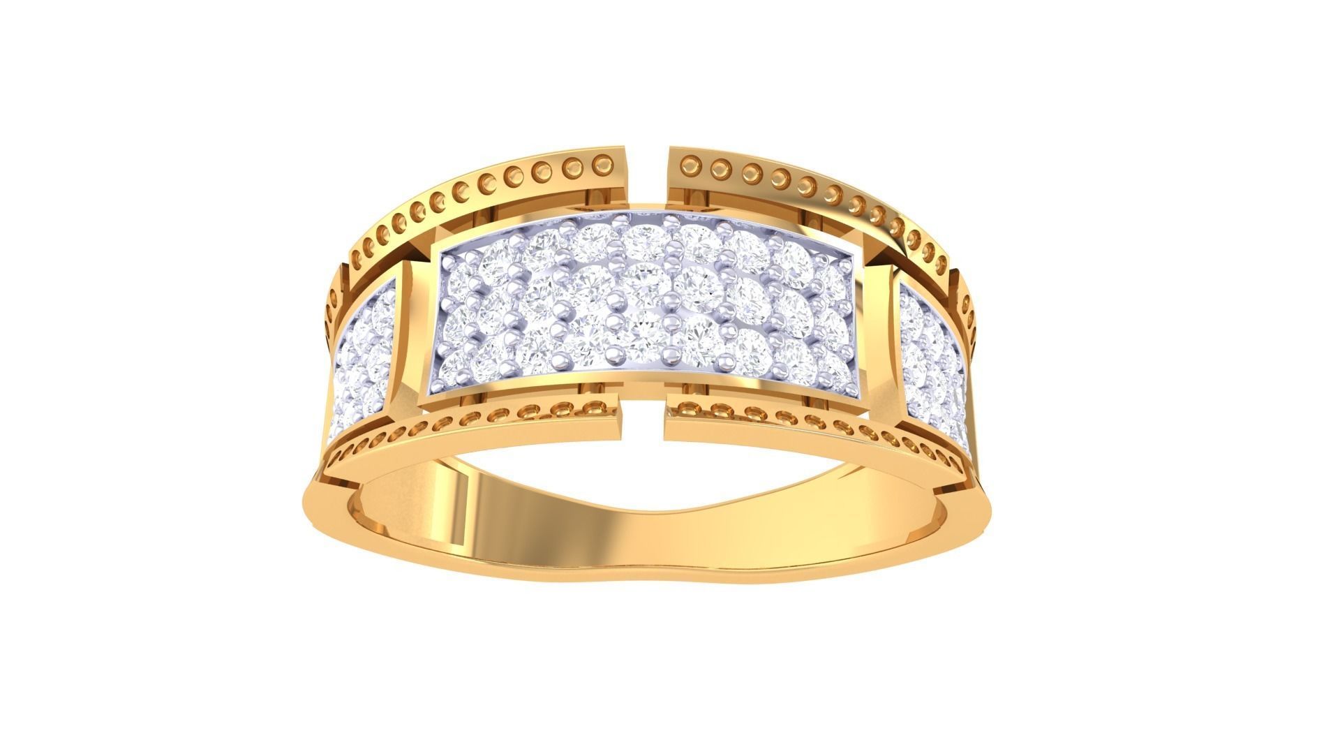 Diamond Ring - 95 3D print model_2