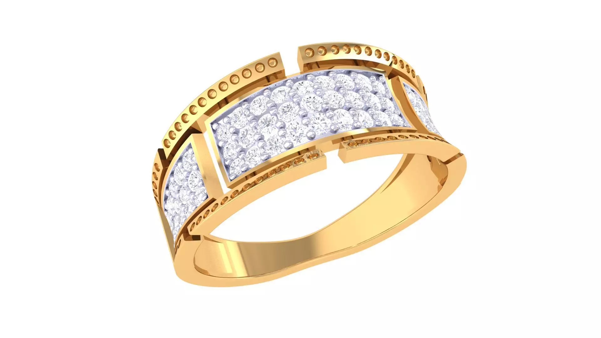 Diamond Ring - 95 3D print model_0