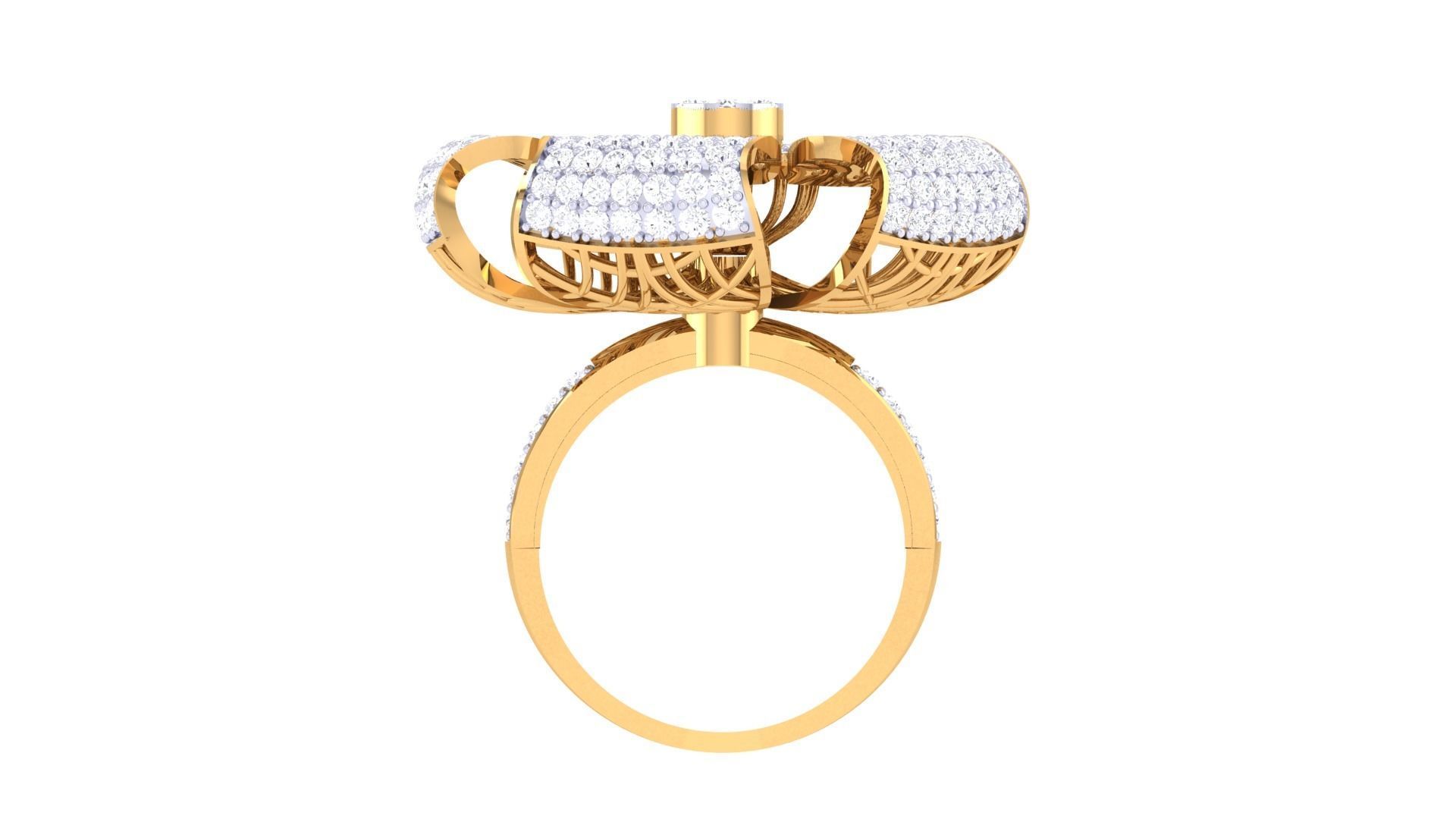 Cocktail Ring - 83 3D print model_3