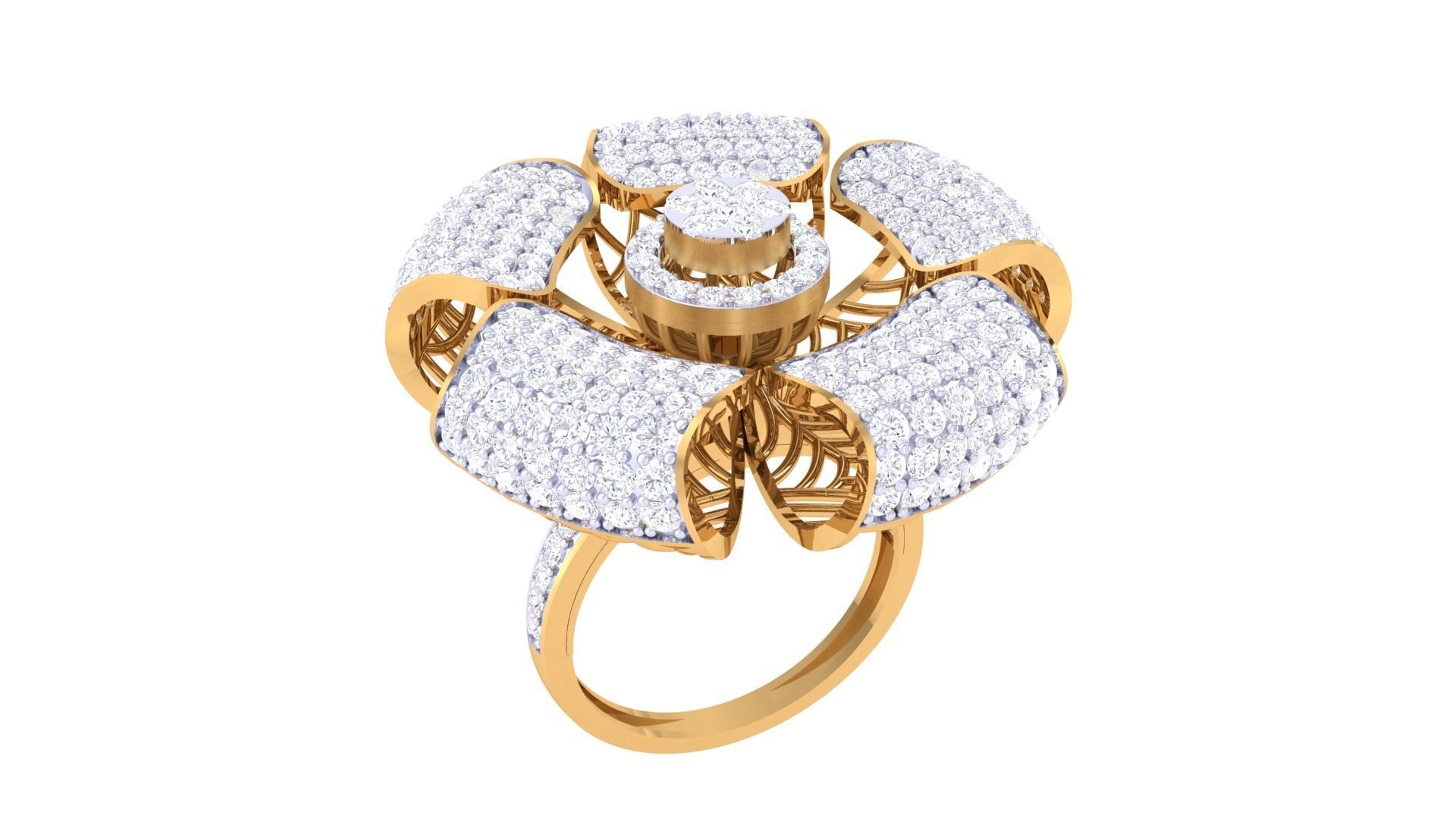 Cocktail Ring - 83 3D print model_2