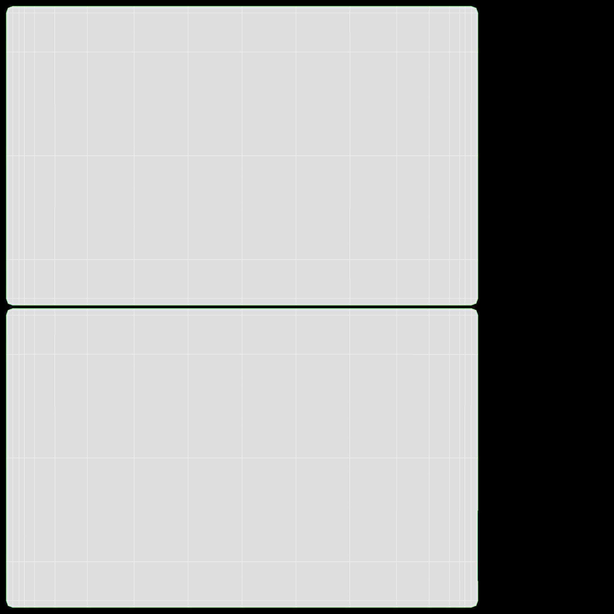 Leather Wallet for Men Unfolded 02 3D model_14