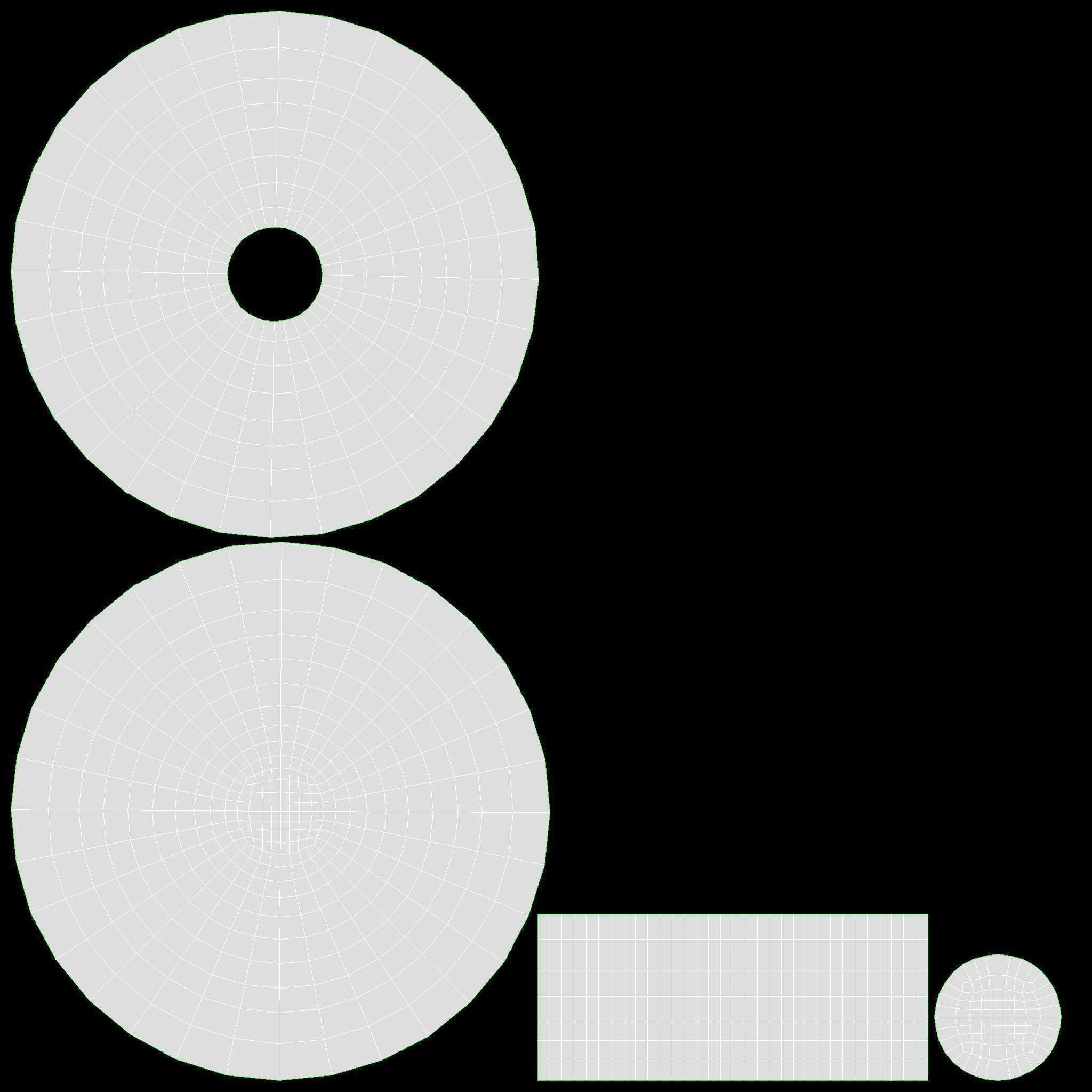 Leather Wallet for Men Unfolded 02 3D model_11