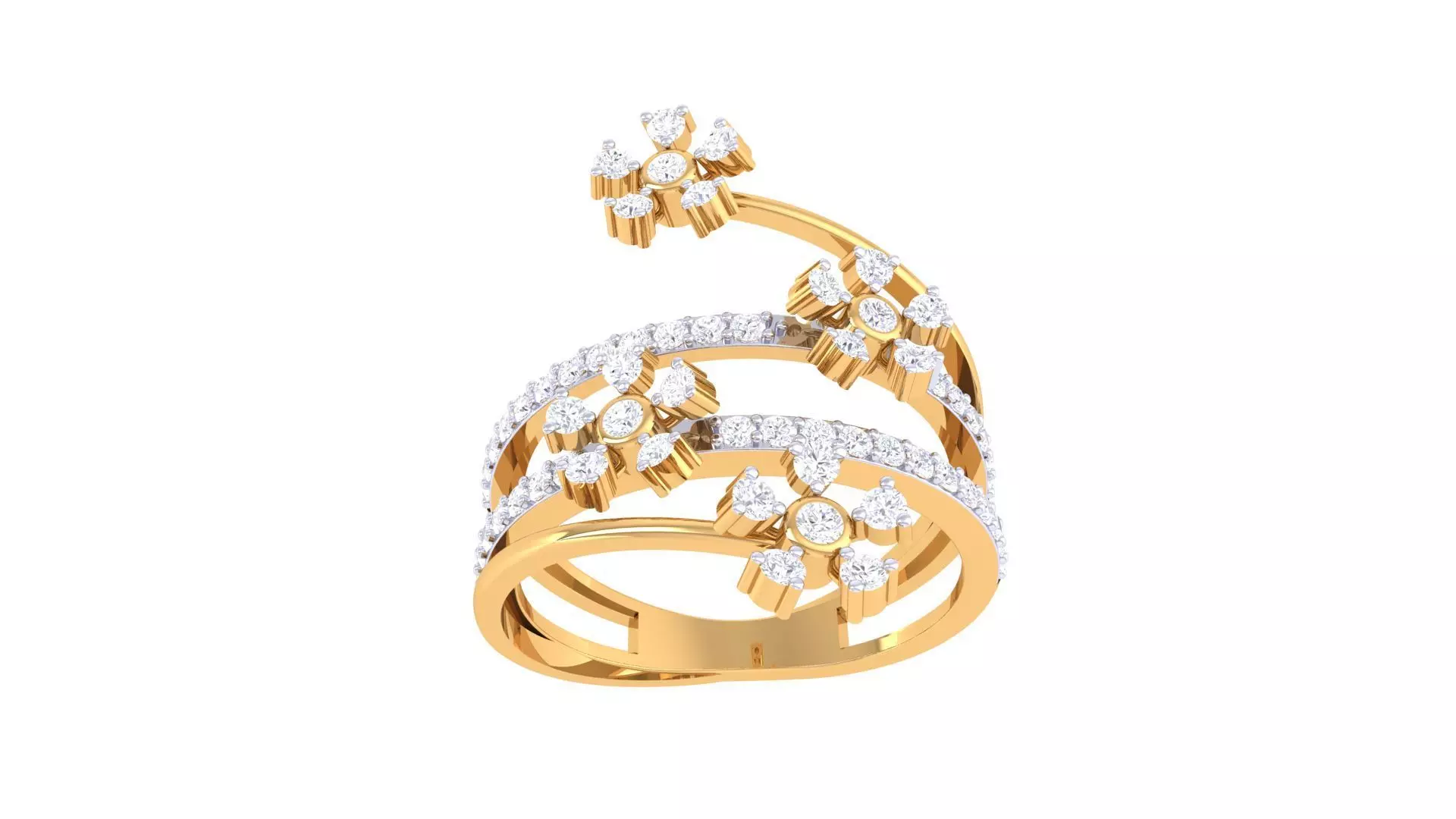 Cocktail Ring - 43 3D print model_0