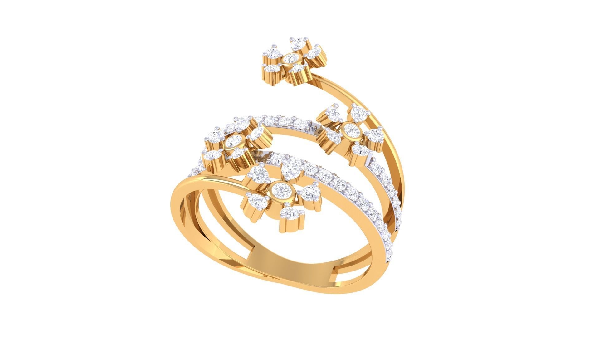 Cocktail Ring - 43 3D print model_2