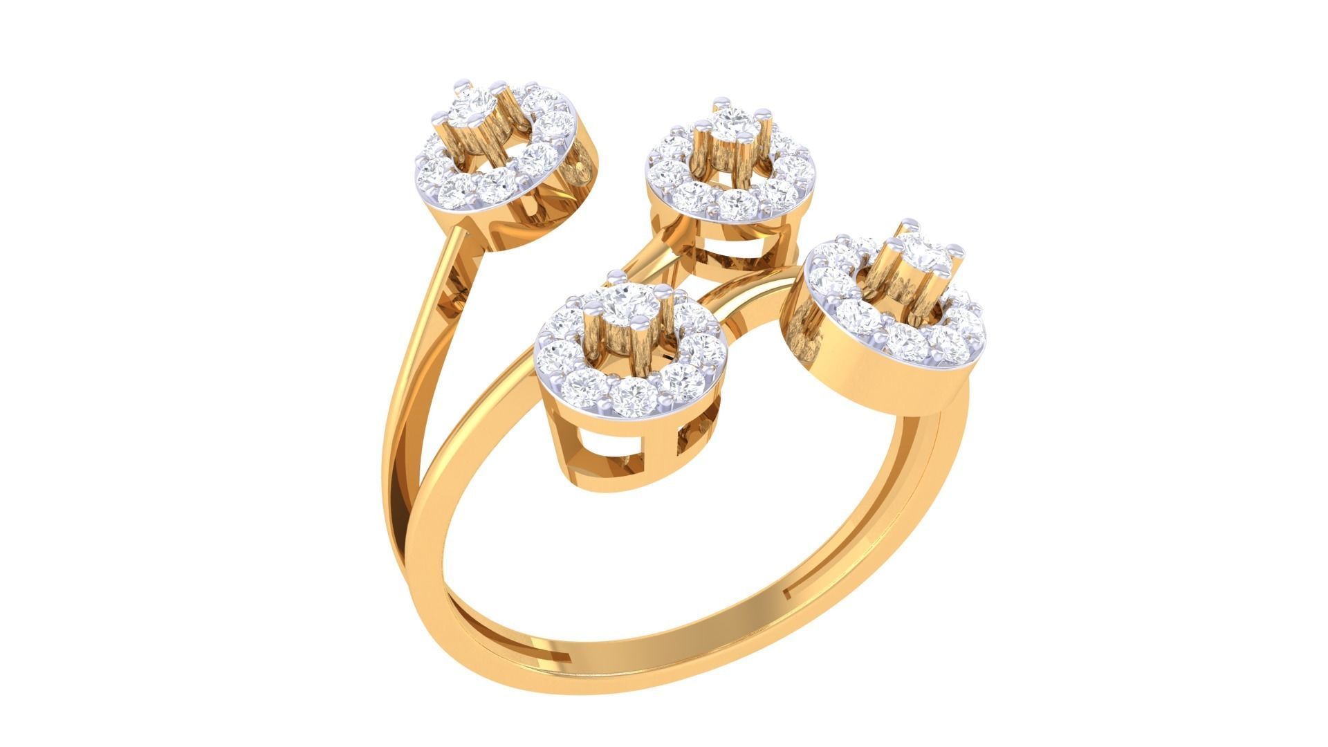 Cocktail Ring - 16 3D print model_2