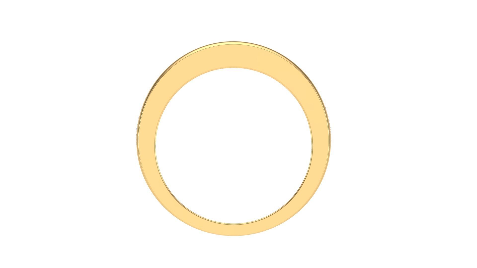 Solitaire Ring - 4 3D print model_6