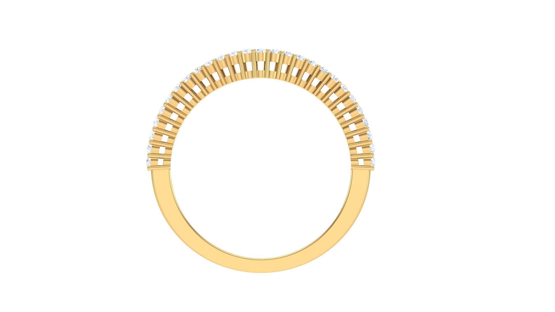 Solitaire Ring - 2 3D print model_6