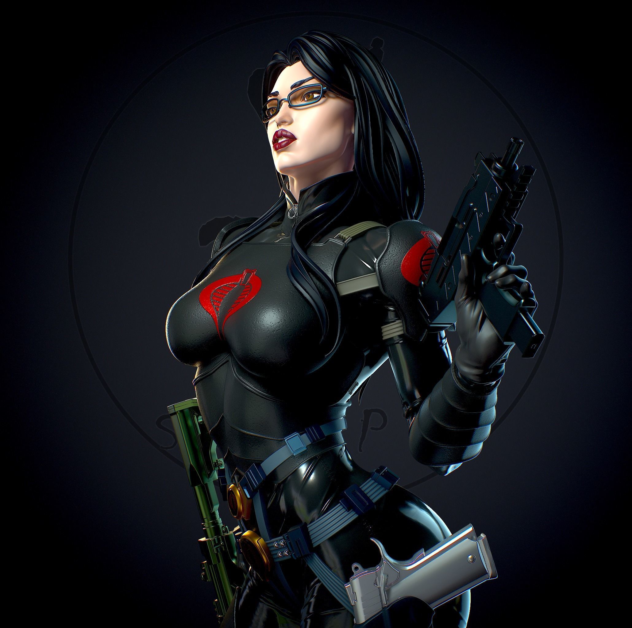 Baroness with NSFW 3D print model_9