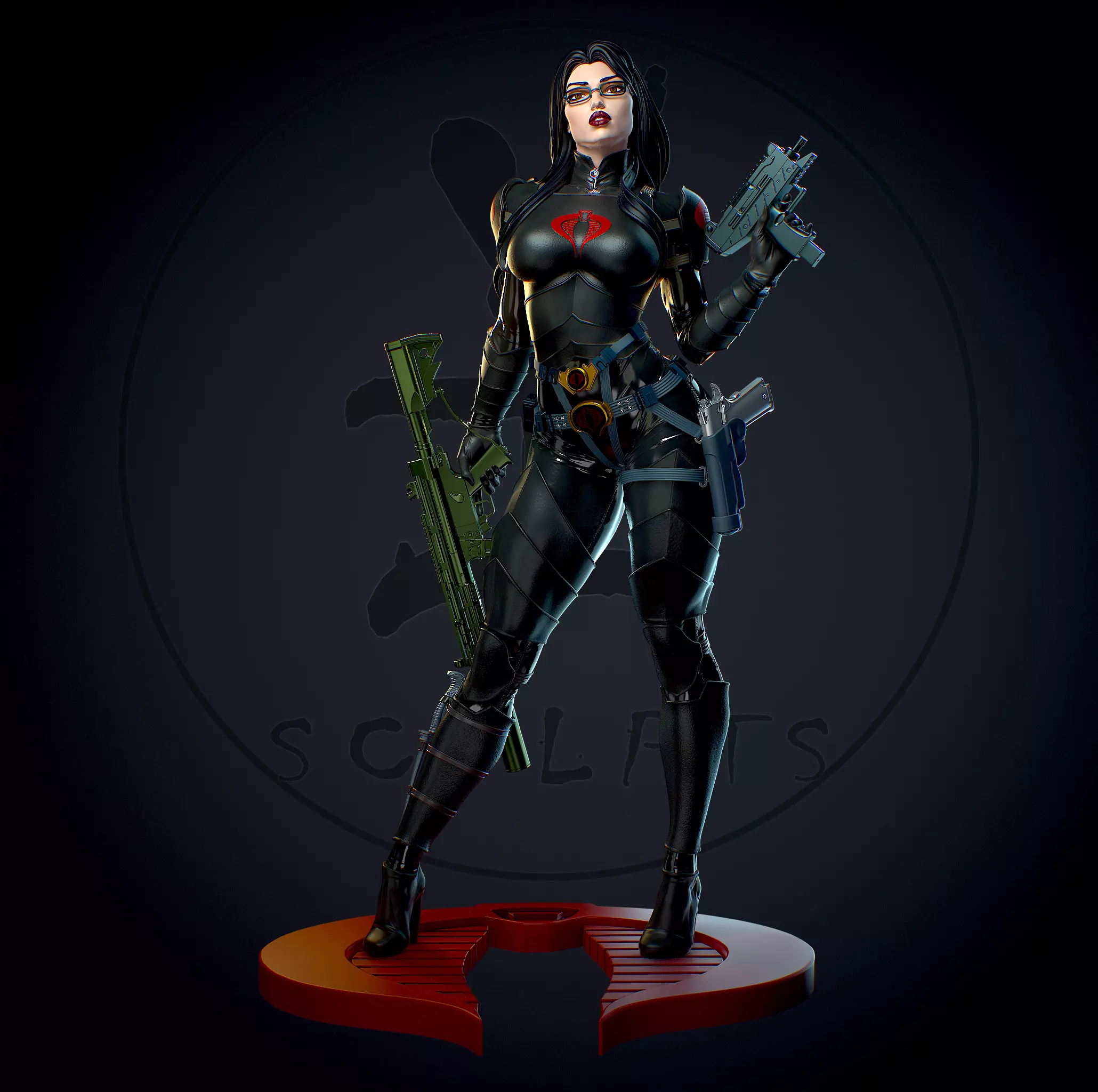 Baroness with NSFW 3D print model_0