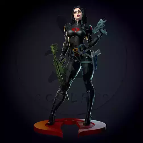 Baroness with NSFW 3D print model