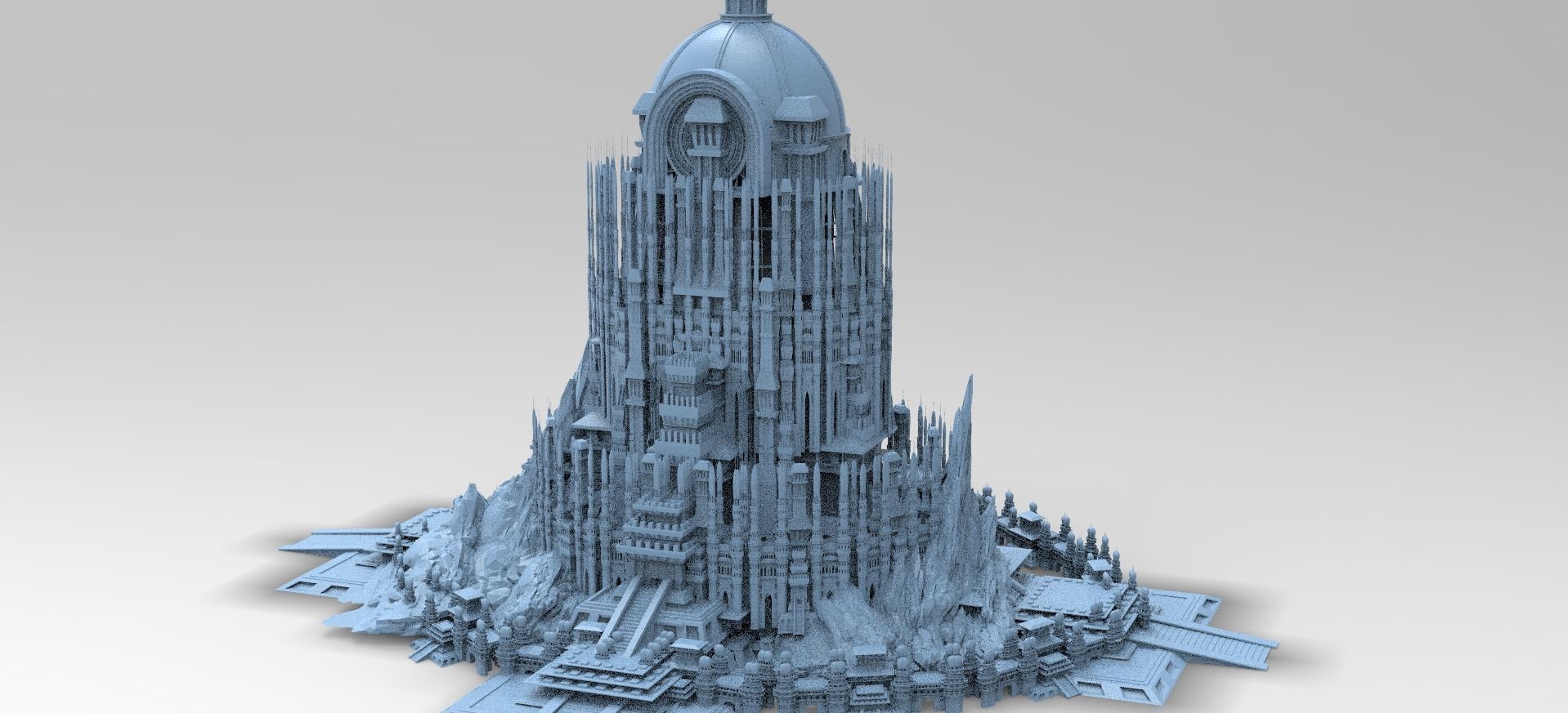 Philistine empire Towers 3D model_1