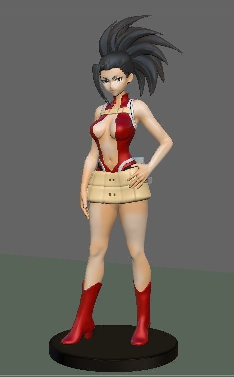 momo yaoyorozu 3D print model_10