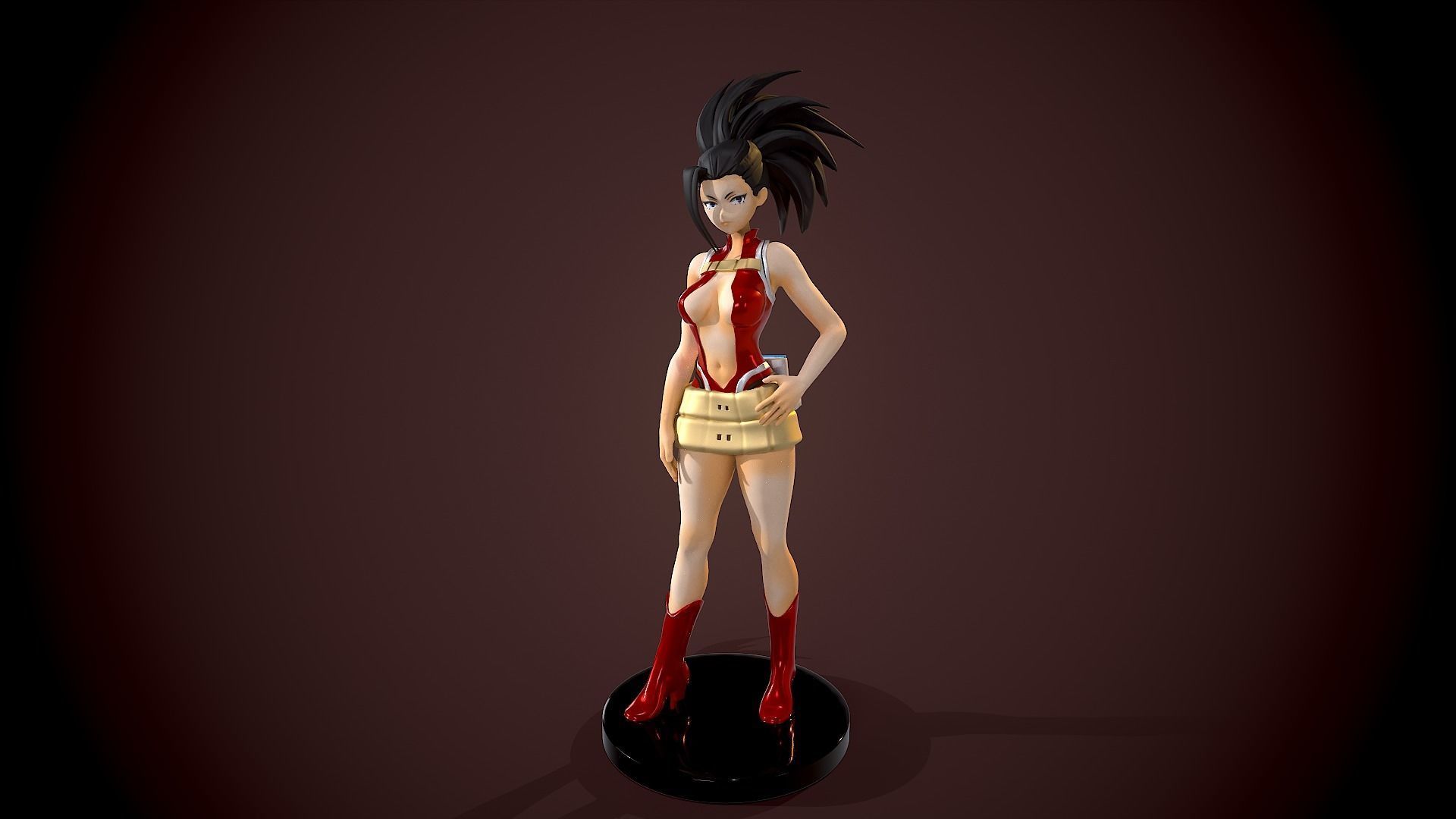 momo yaoyorozu 3D print model_1