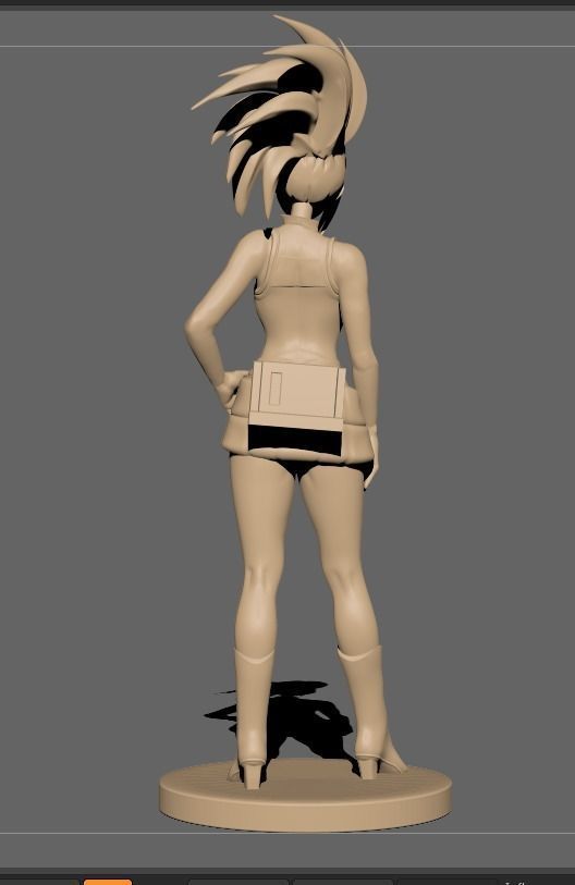momo yaoyorozu 3D print model_11
