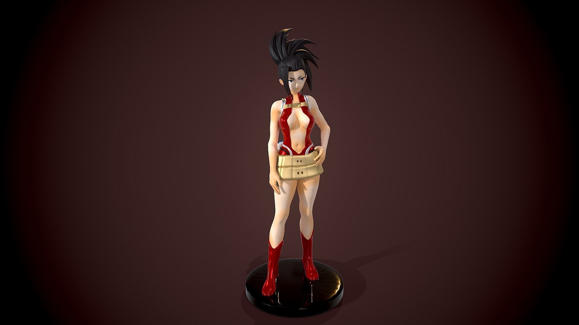 momo yaoyorozu 3D print model_3