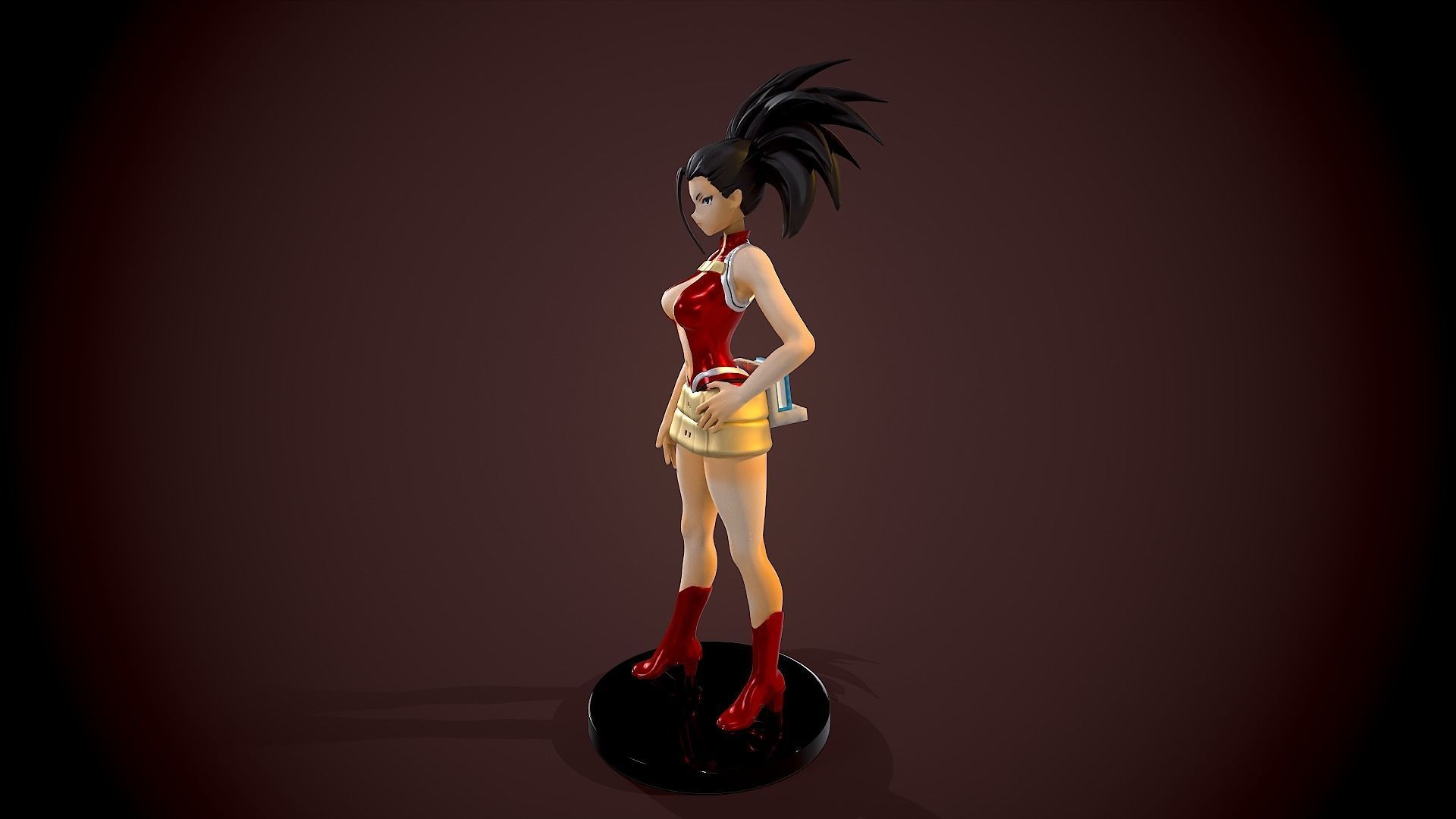 momo yaoyorozu 3D print model_4