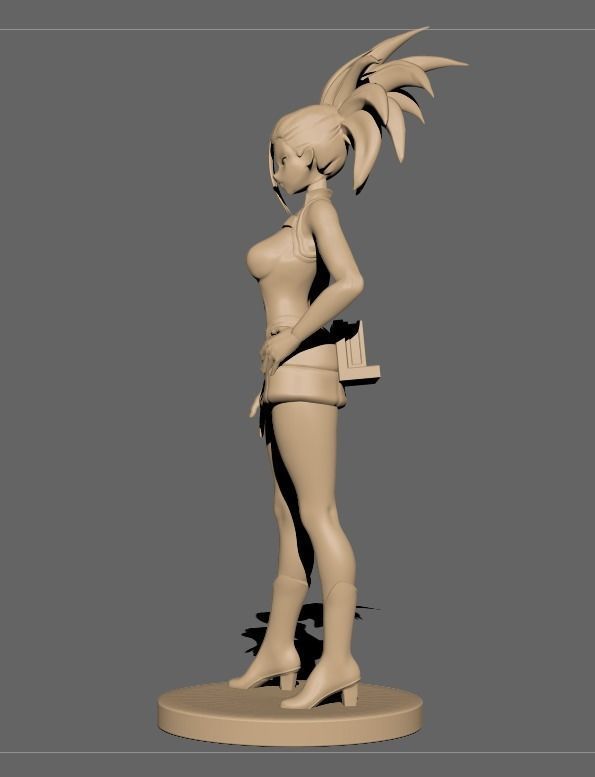 momo yaoyorozu 3D print model_20