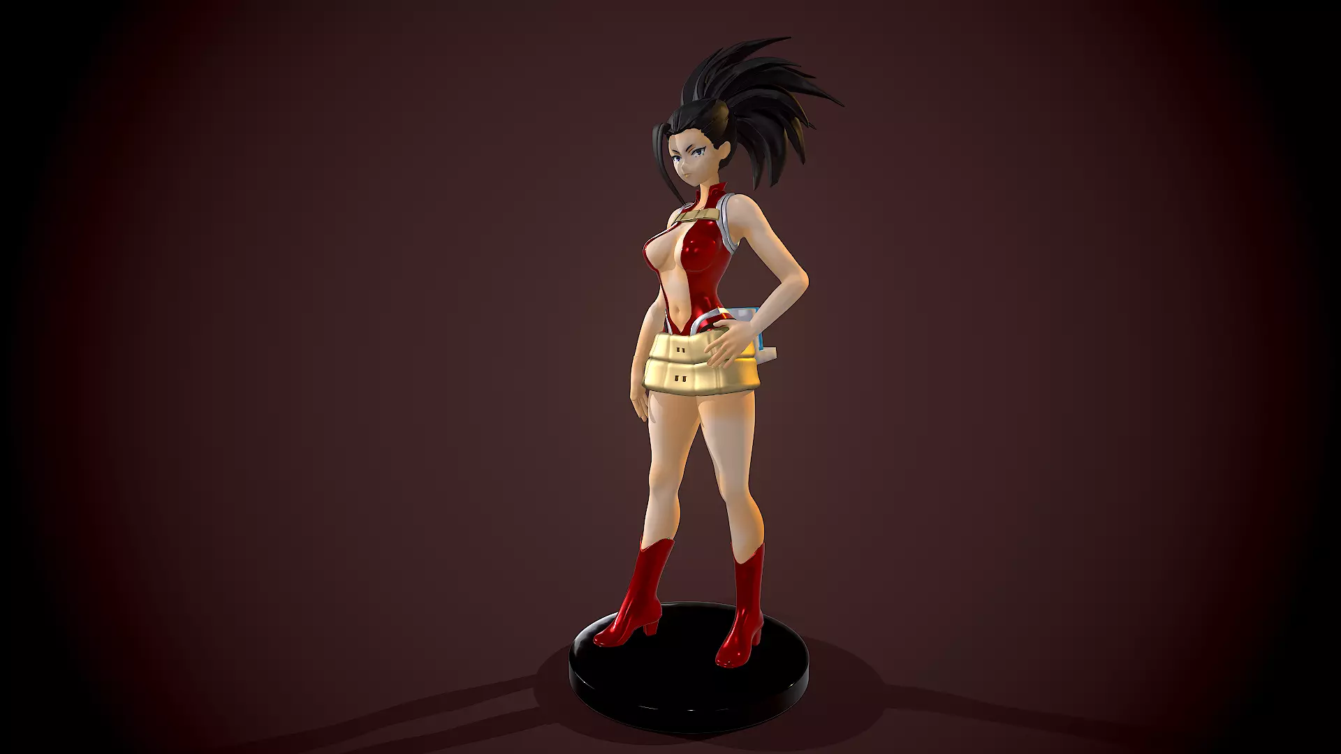 momo yaoyorozu 3D print model_0