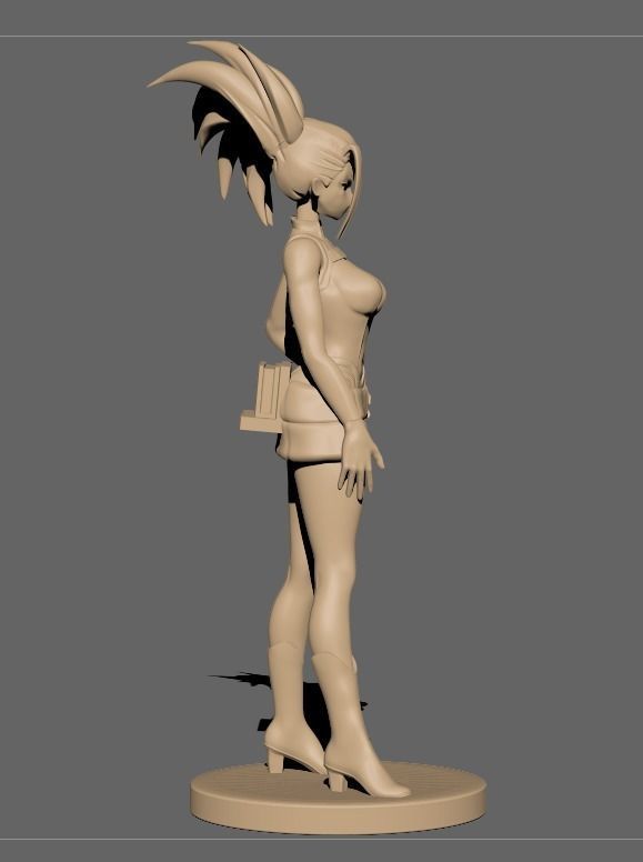 momo yaoyorozu 3D print model_12