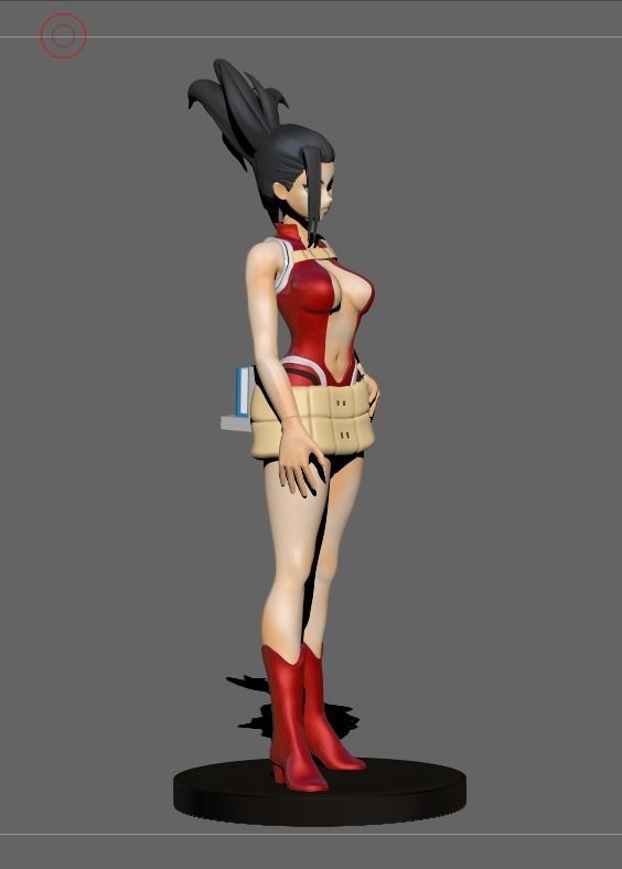 momo yaoyorozu 3D print model_14