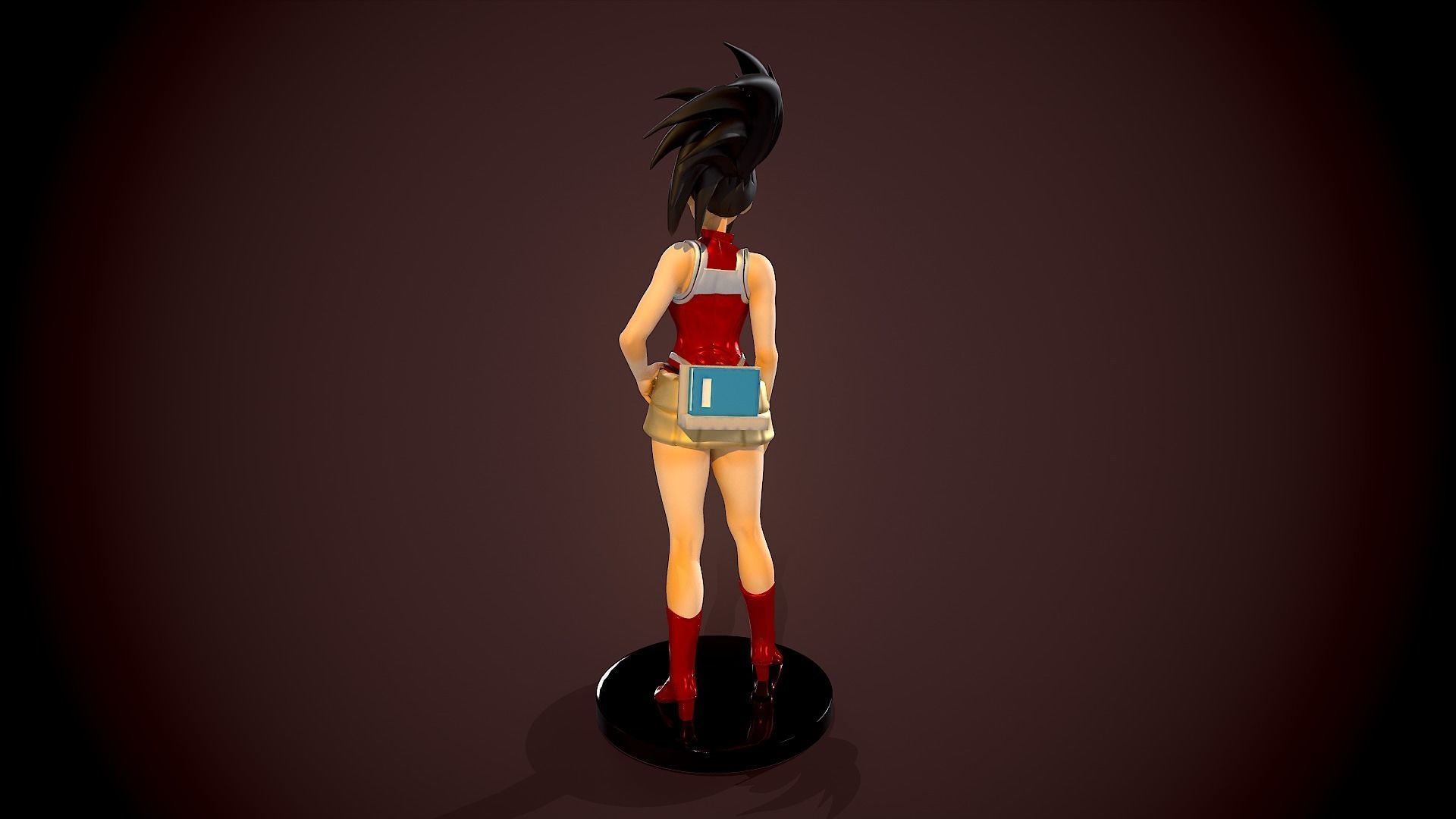 momo yaoyorozu 3D print model_5