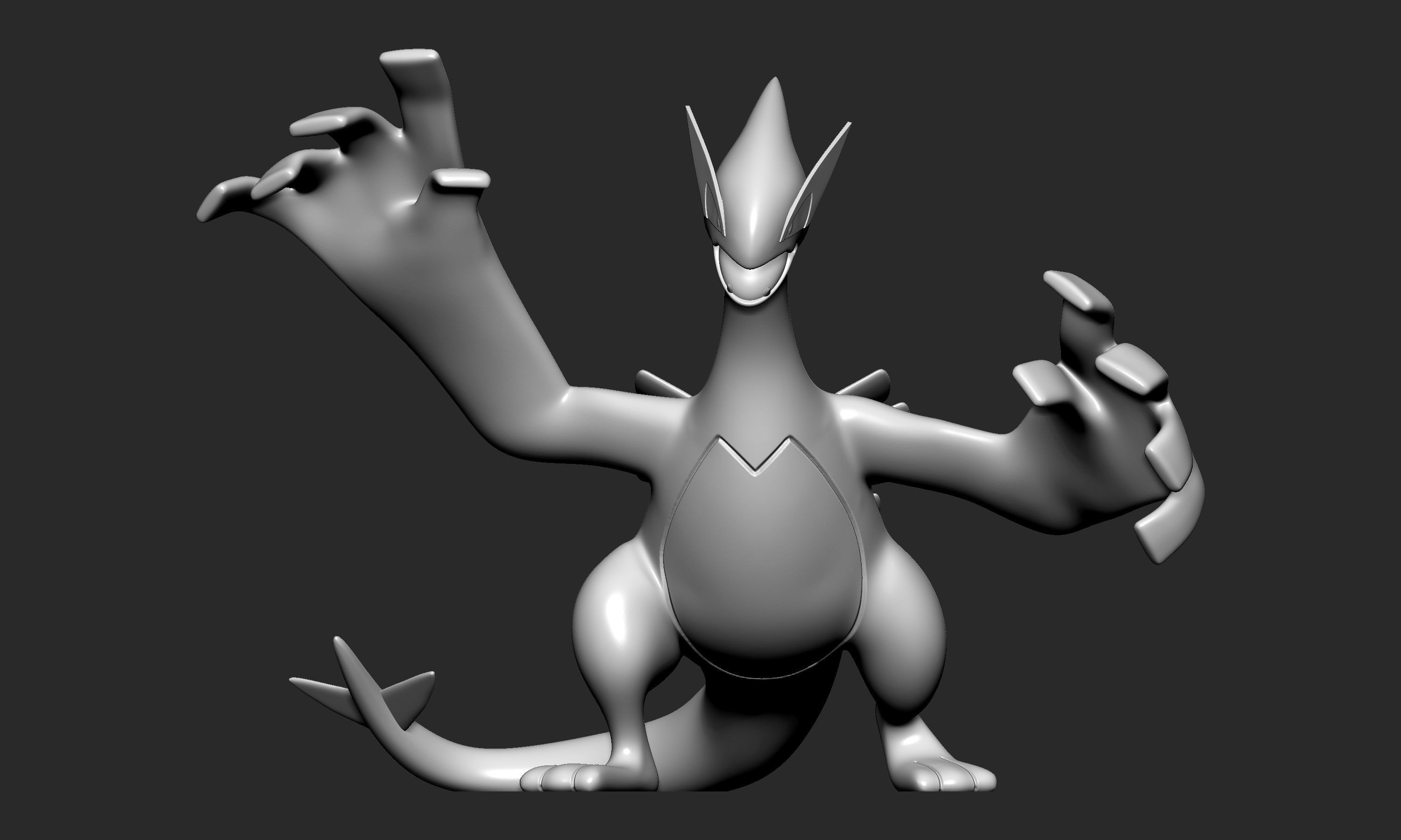 Pokemon - Lugia 3D print model_2