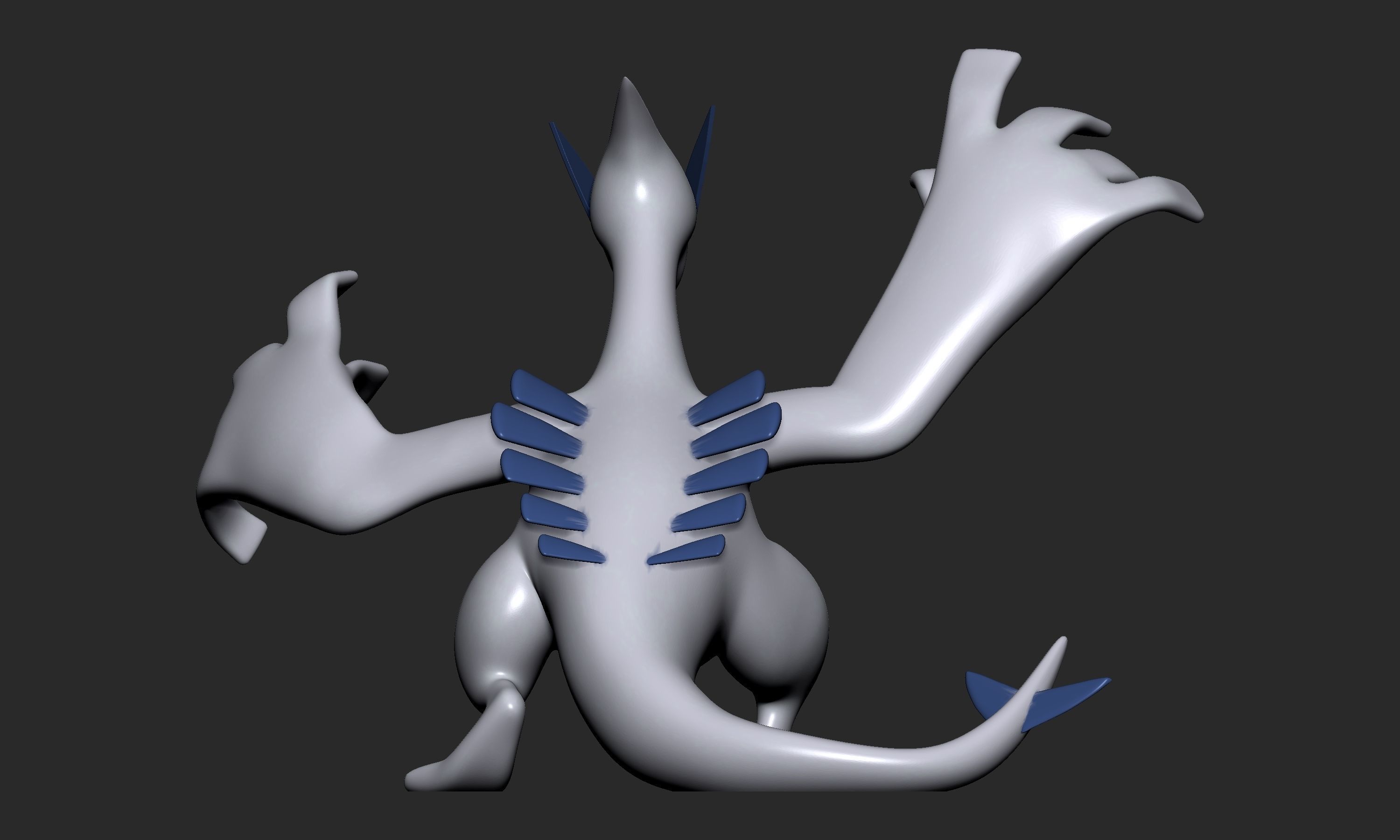 Pokemon - Lugia 3D print model_5