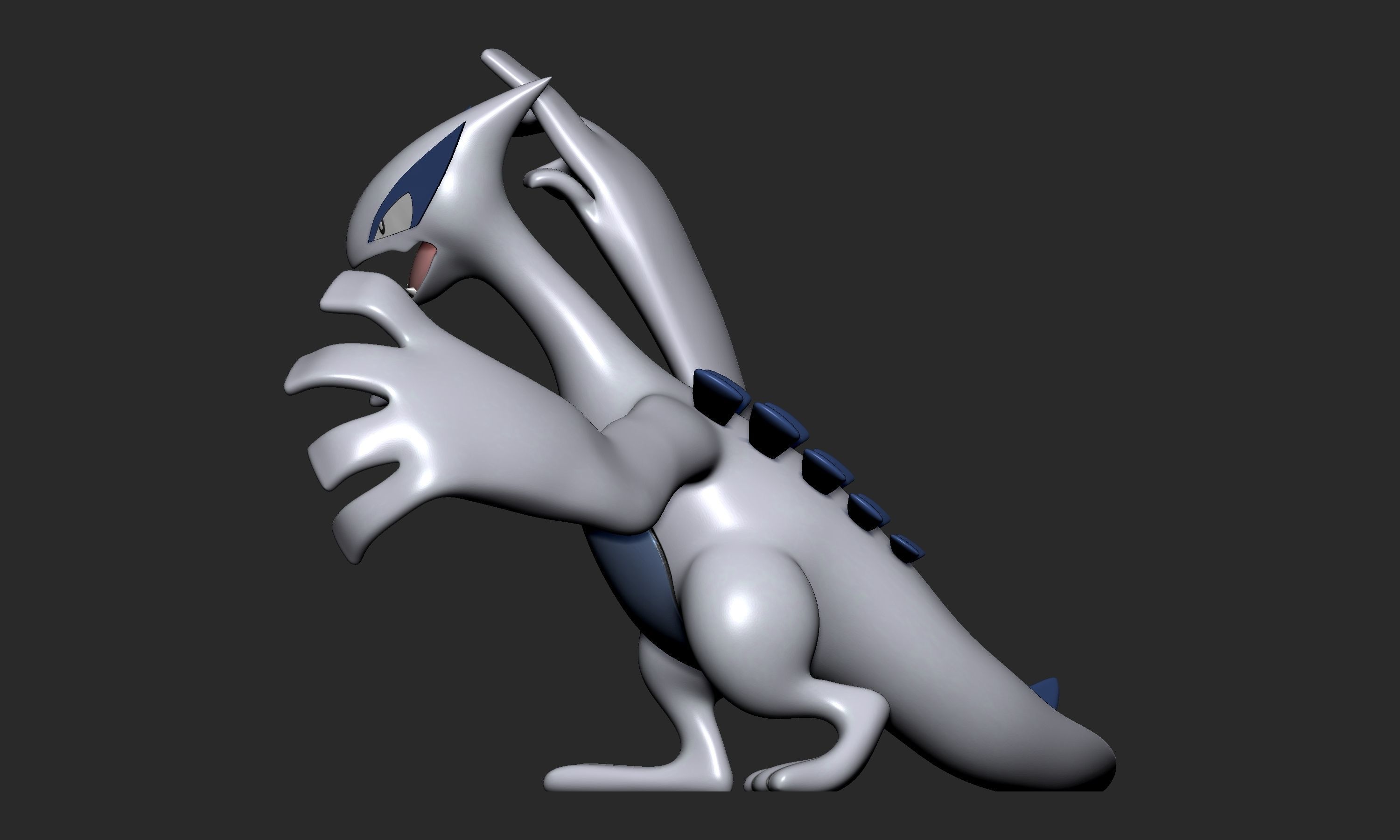 Pokemon - Lugia 3D print model_8
