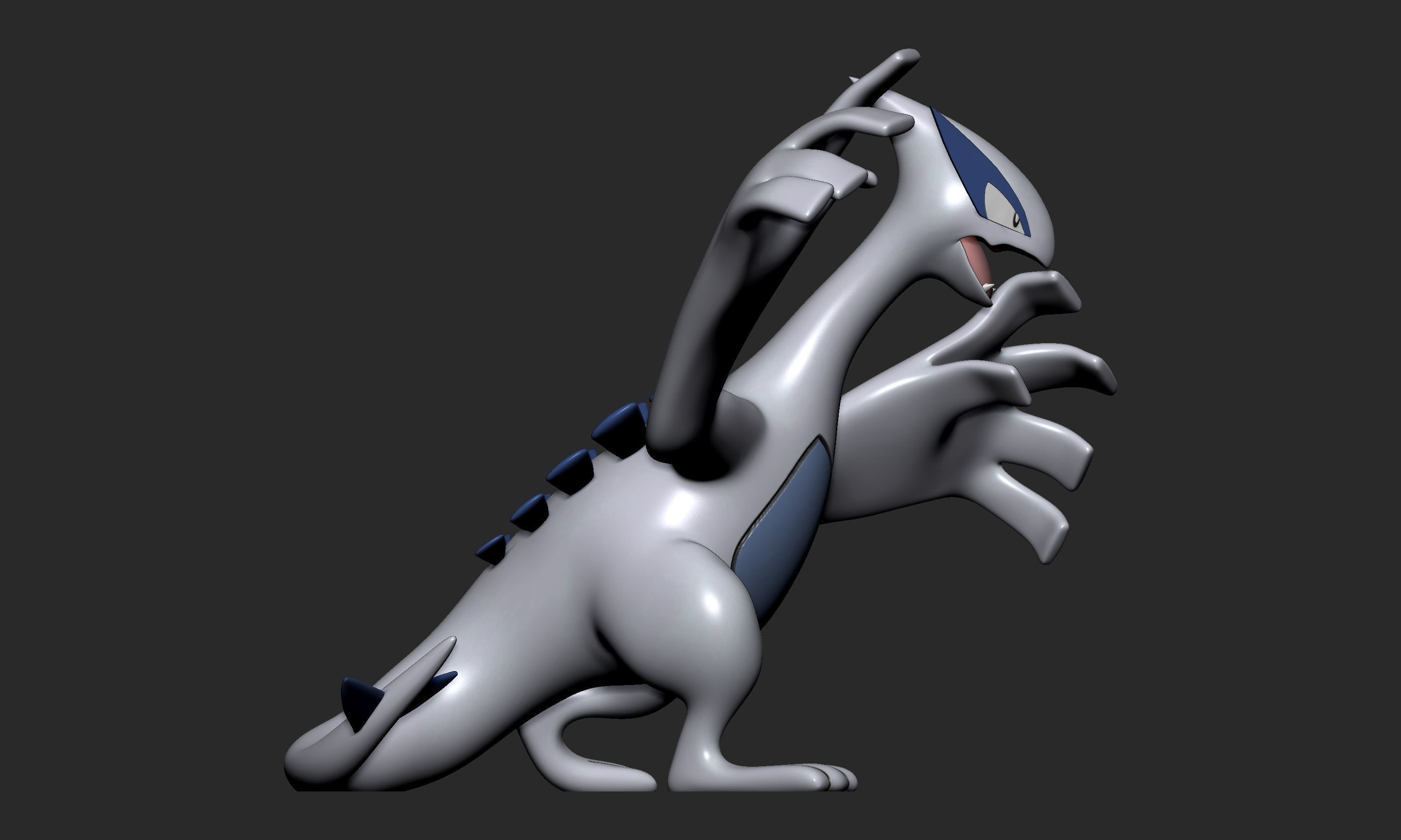 Pokemon - Lugia 3D print model_4