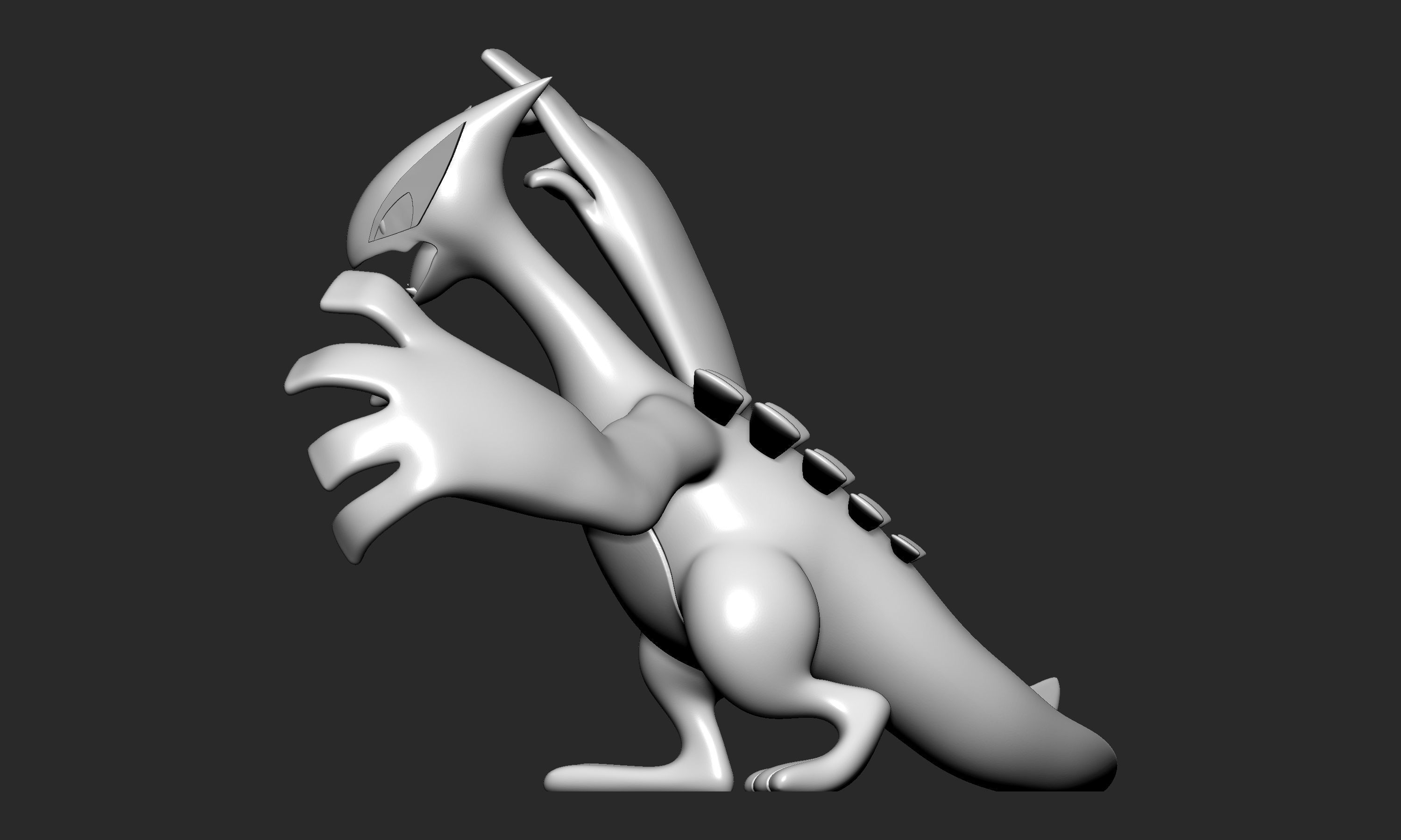 Pokemon - Lugia 3D print model_7
