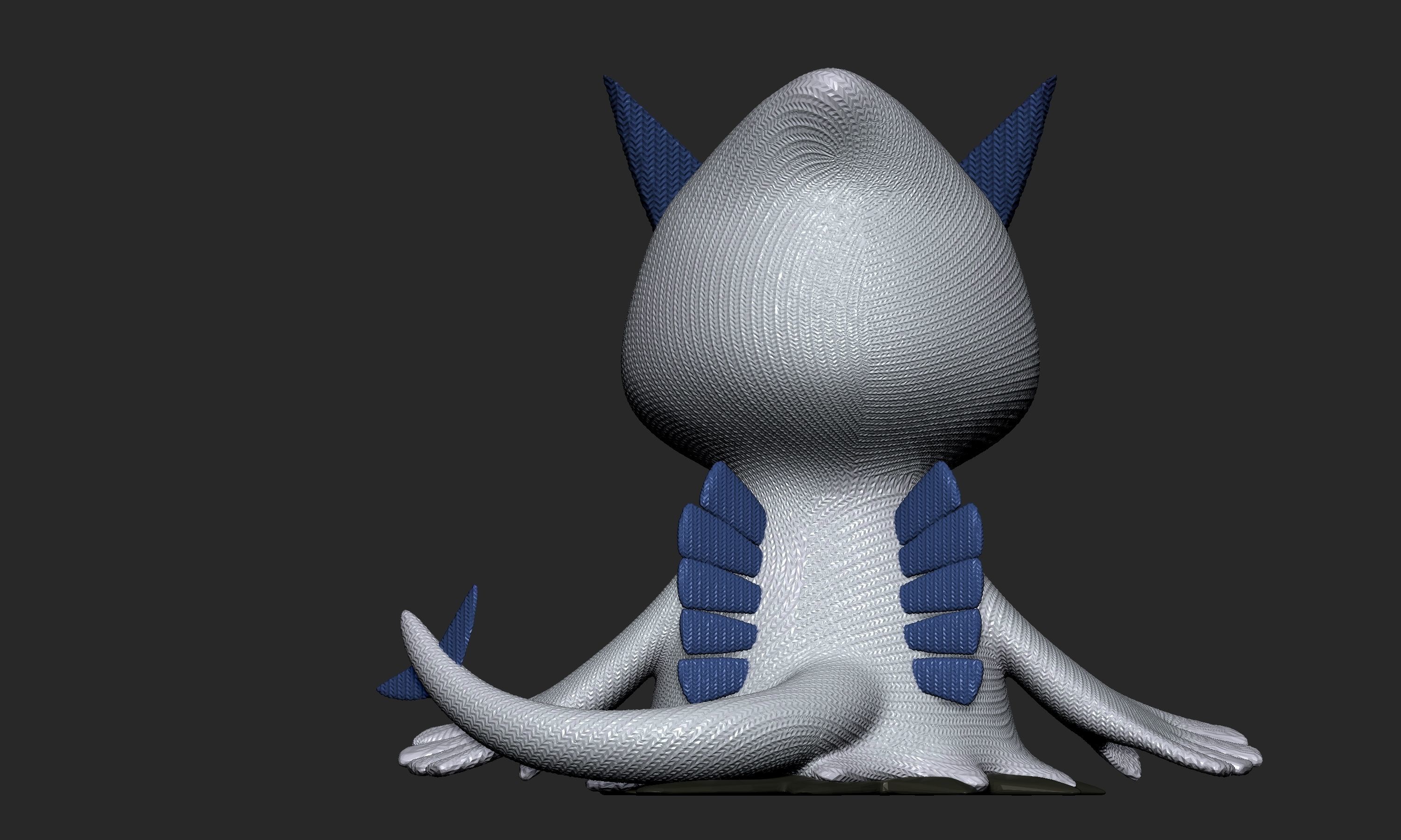Pokemon - Mimikyu Lugia 3D print model_5