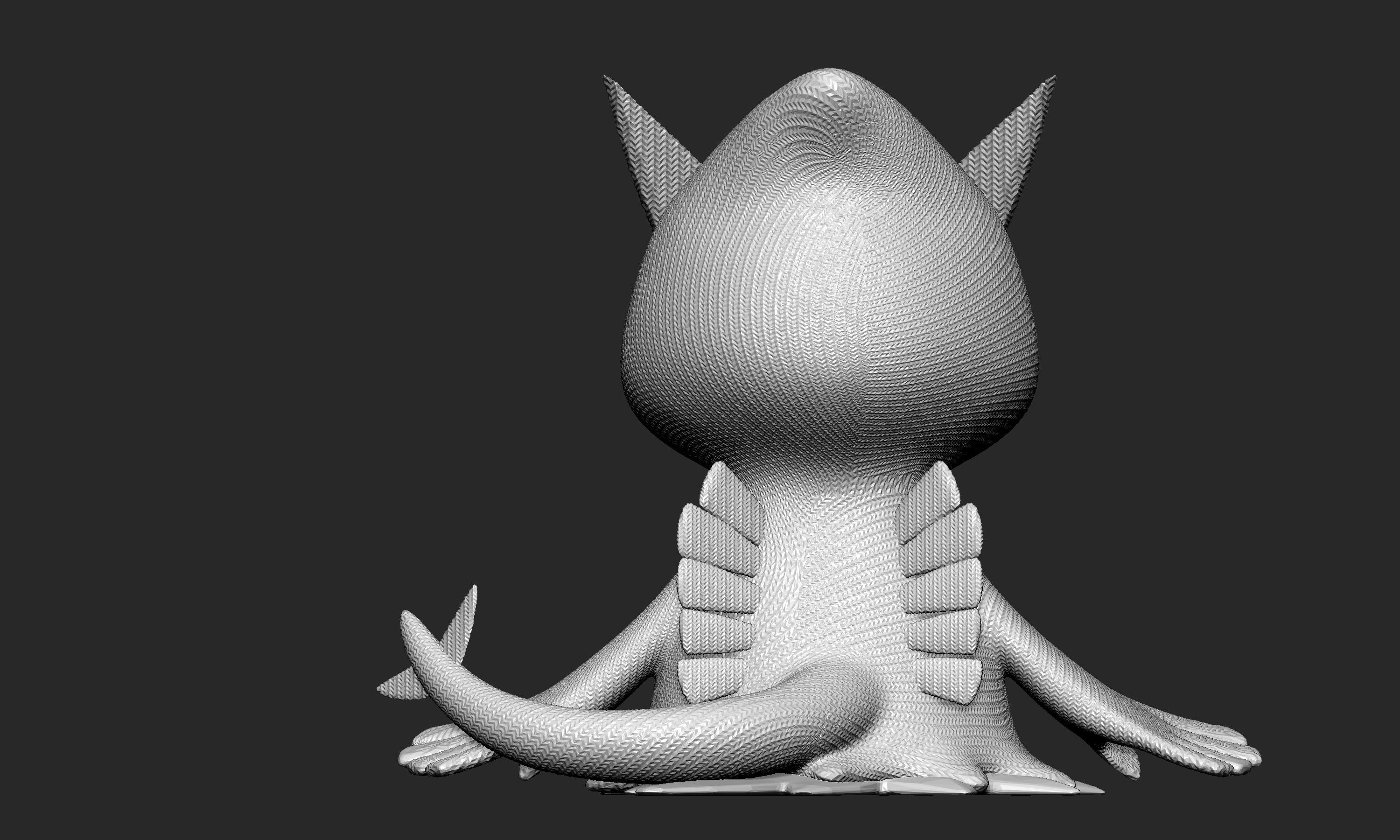 Pokemon - Mimikyu Lugia 3D print model_6