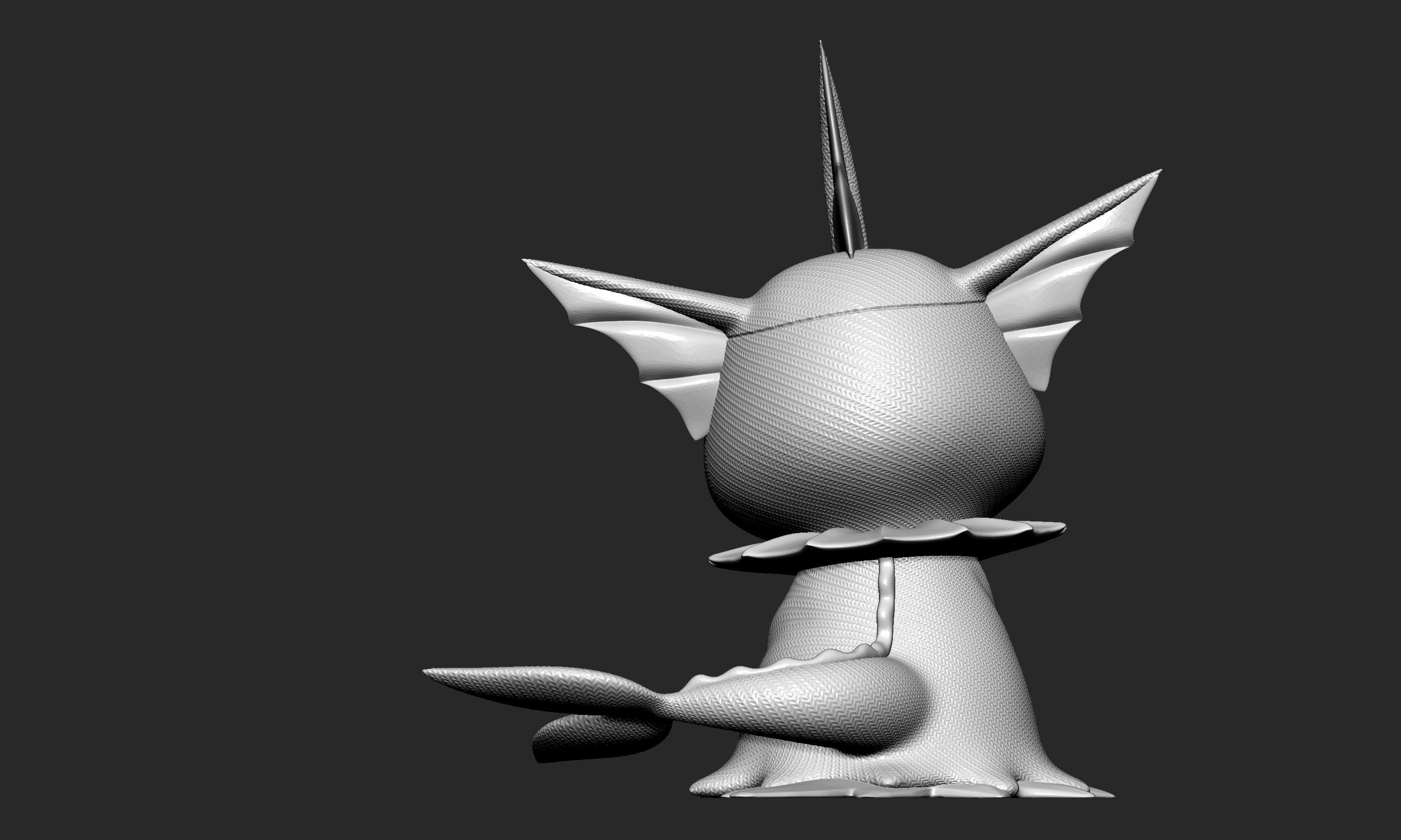 Pokemon - Mimikyu Vaporeon 3D print model_6