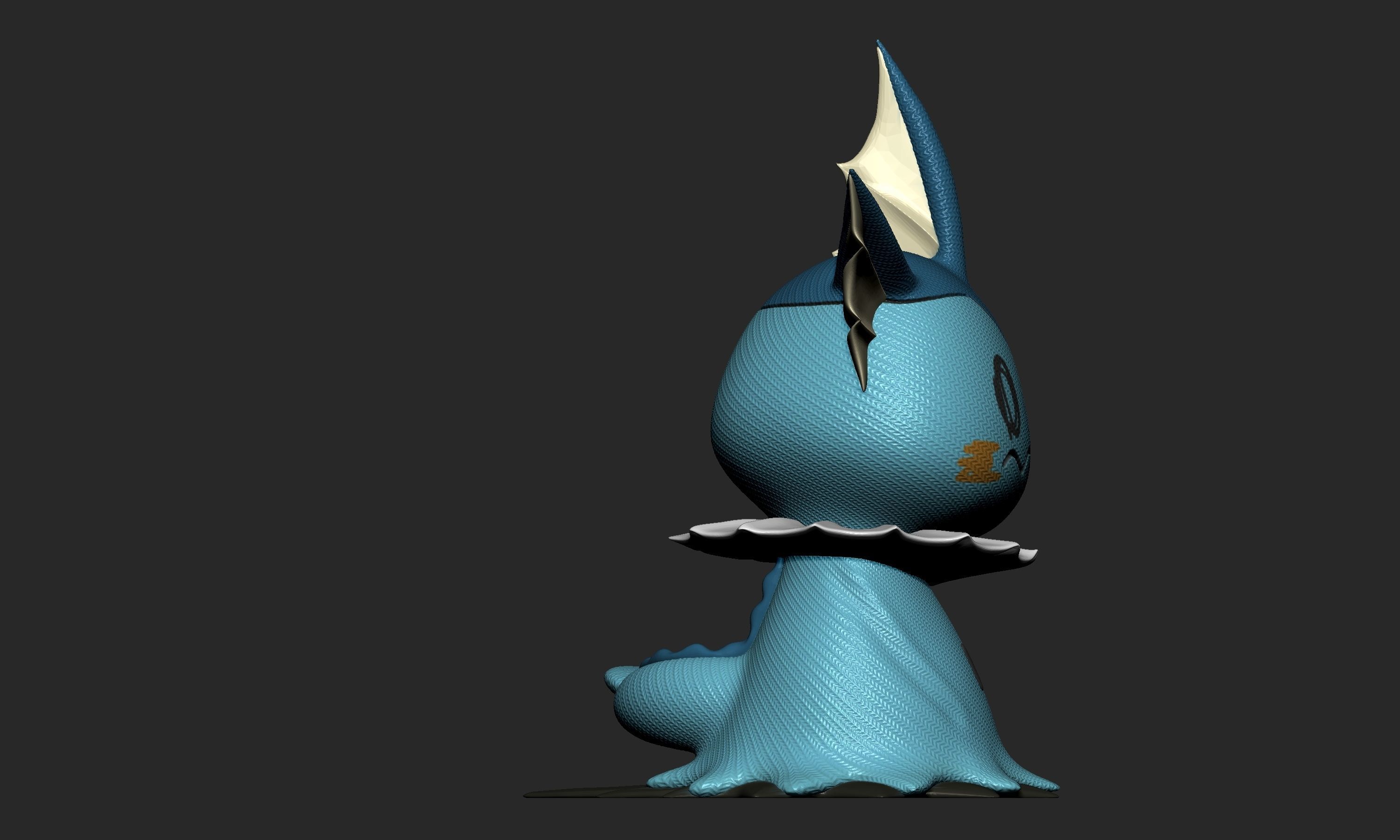 Pokemon - Mimikyu Vaporeon 3D print model_8