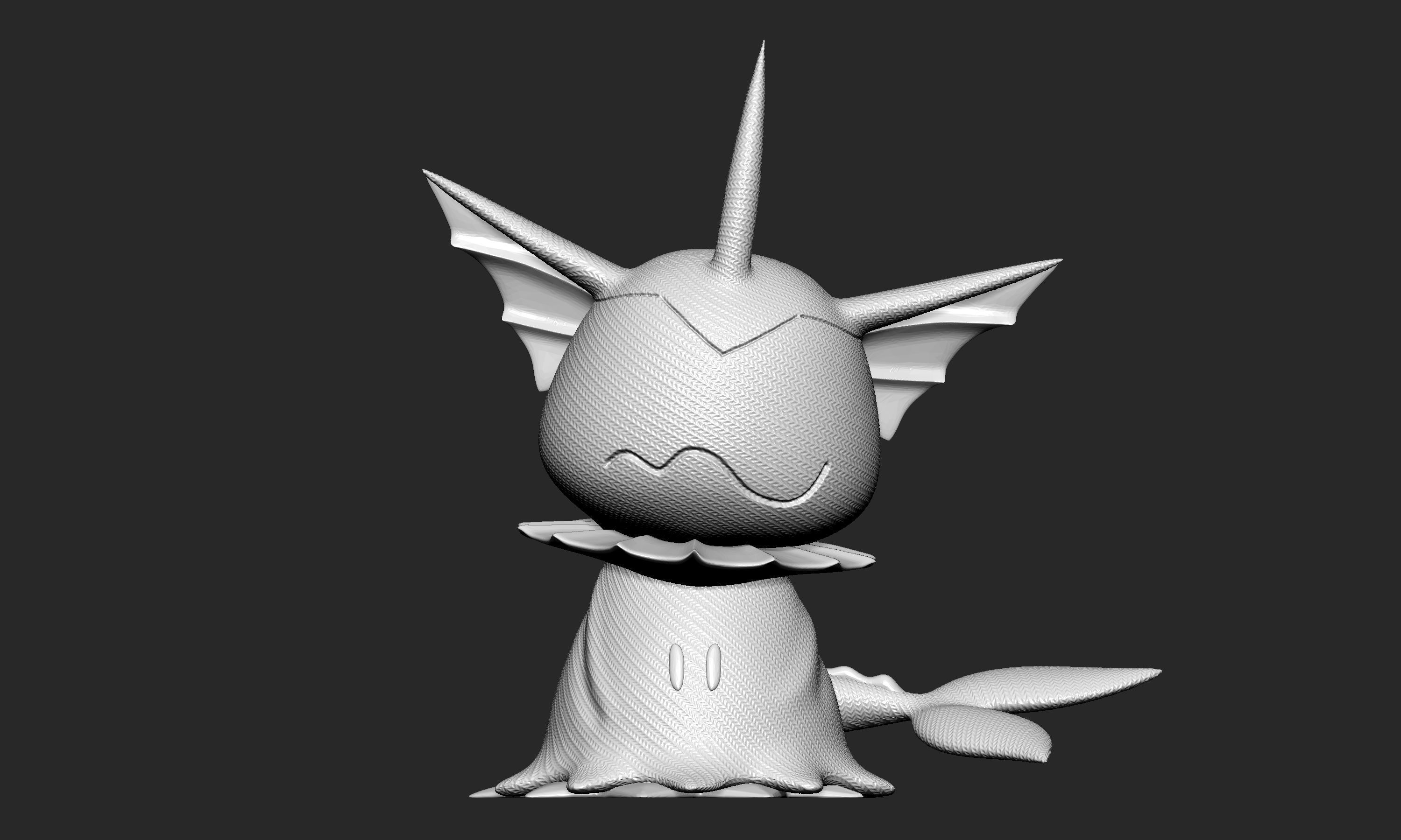Pokemon - Mimikyu Vaporeon 3D print model_2