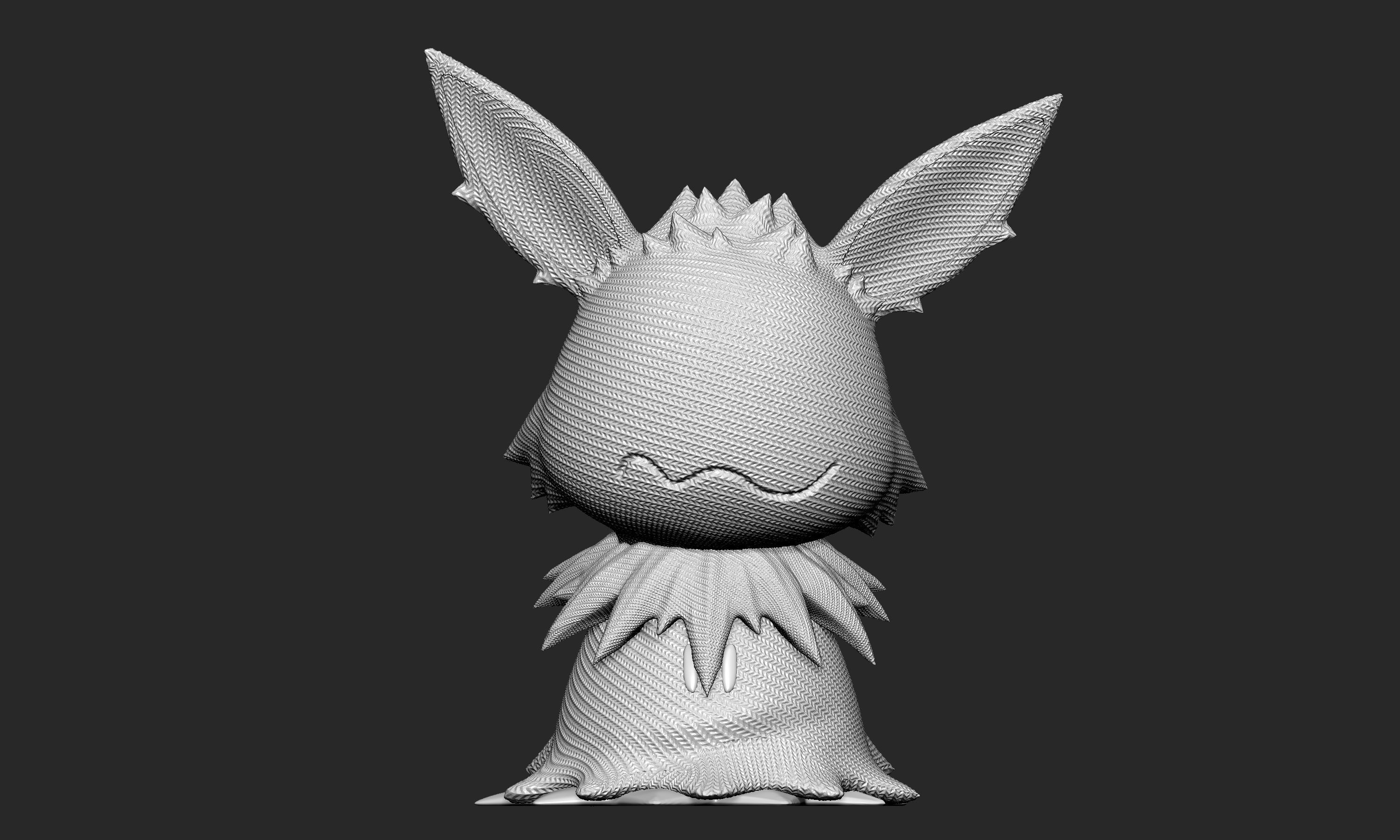 Pokemon - Mimikyu Jolteon 3D print model_2