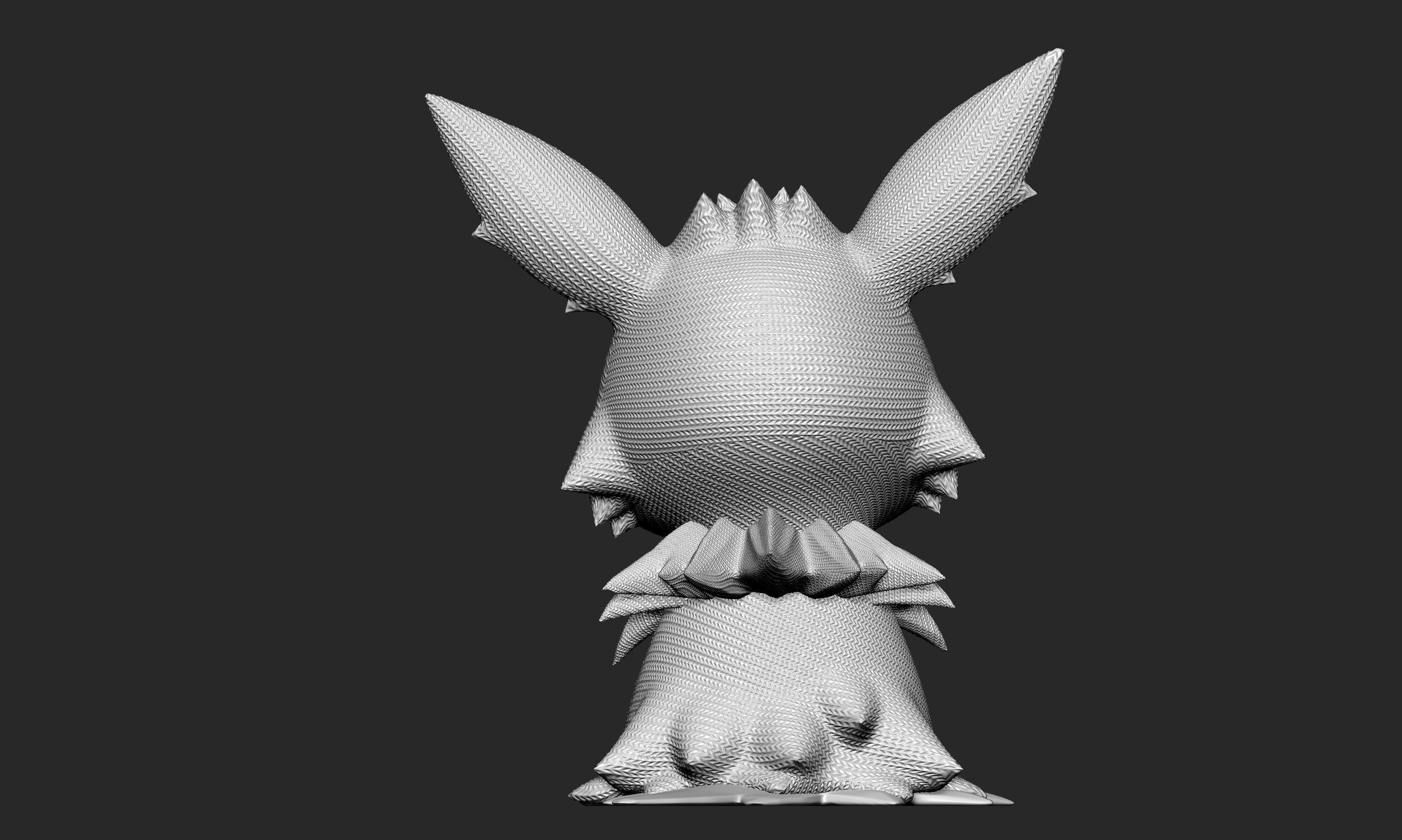 Pokemon - Mimikyu Jolteon 3D print model_6