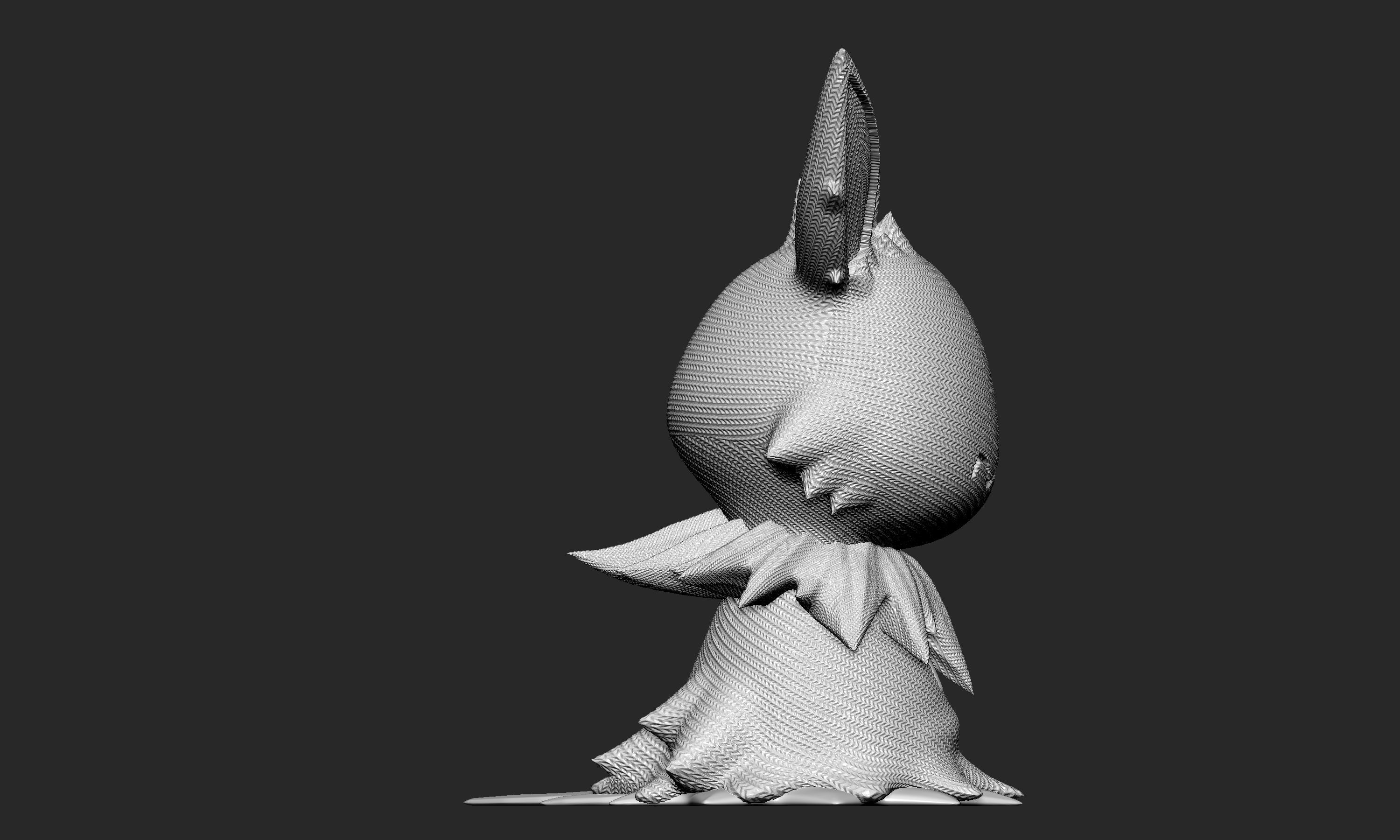 Pokemon - Mimikyu Jolteon 3D print model_7