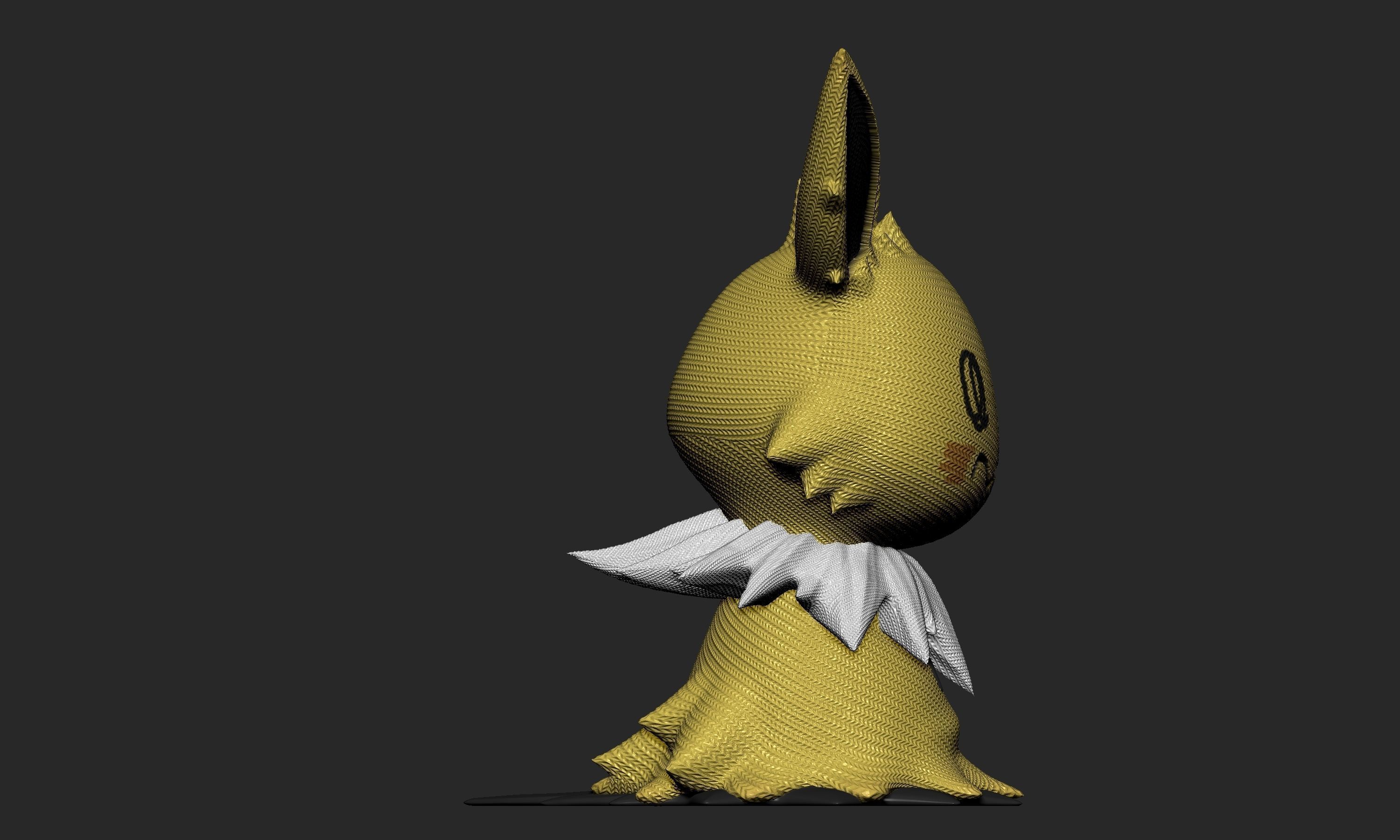Pokemon - Mimikyu Jolteon 3D print model_8