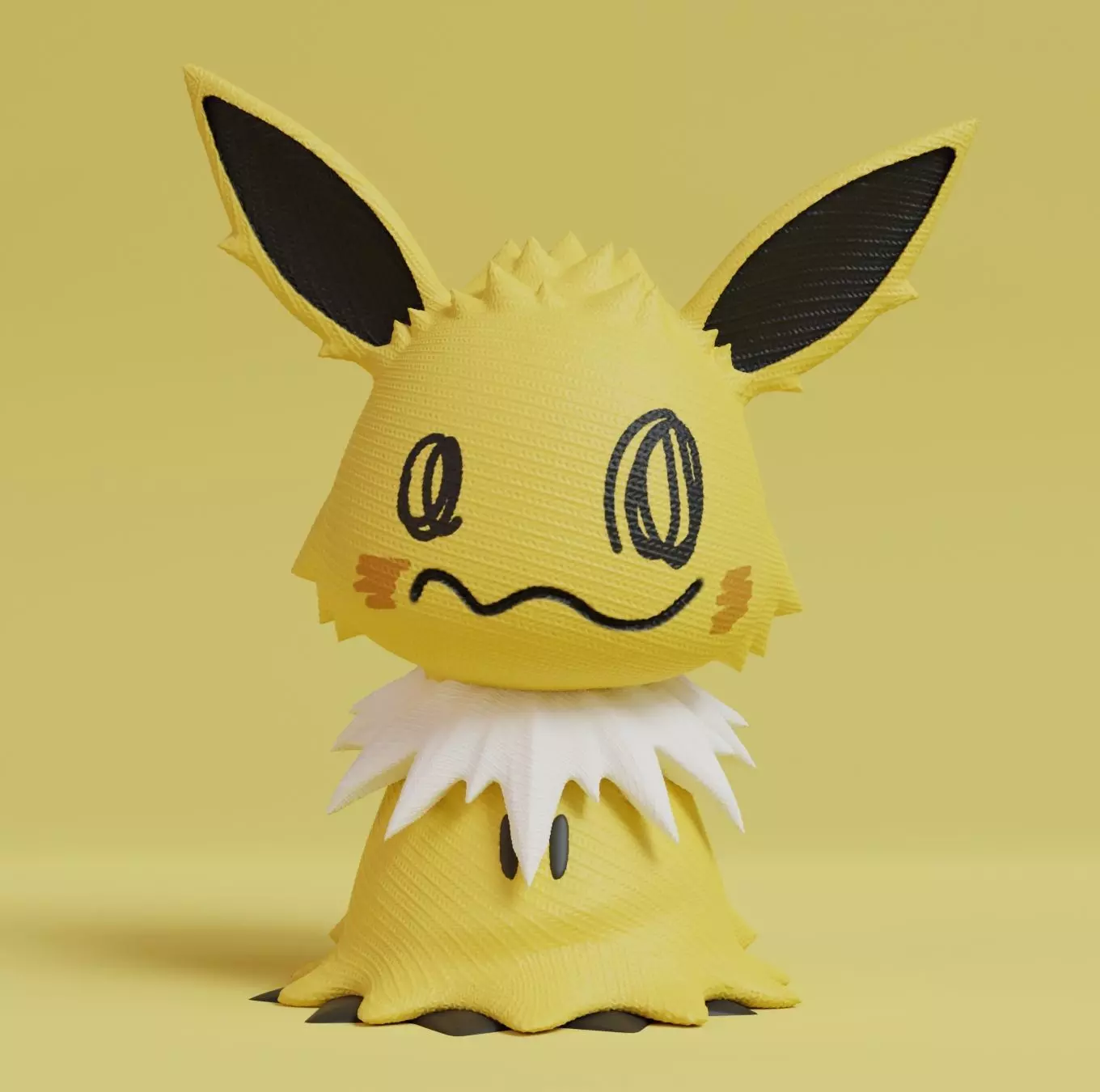 Pokemon - Mimikyu Jolteon 3D print model_0