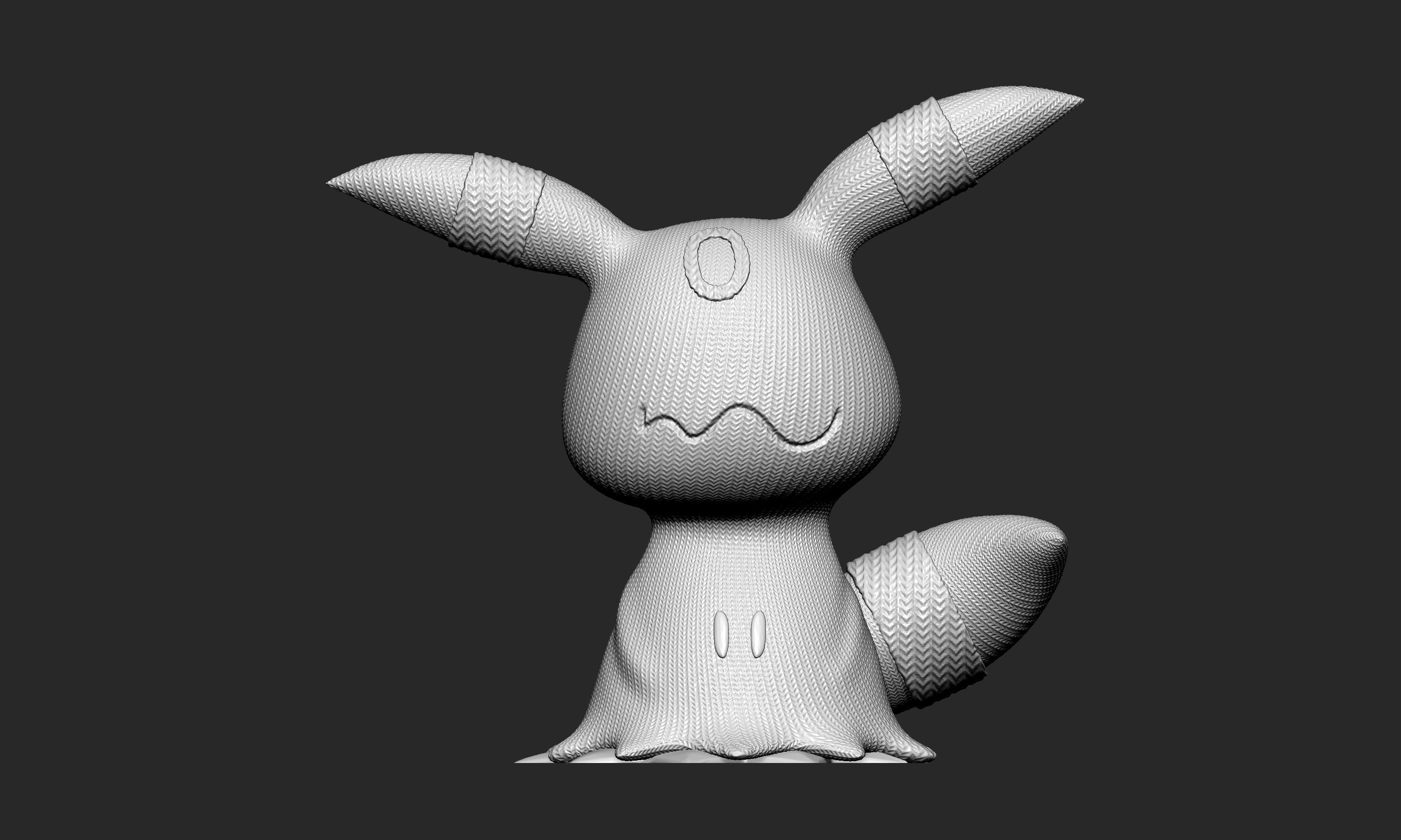 Pokemon - Mimikyu Umbreon 3D print model_2