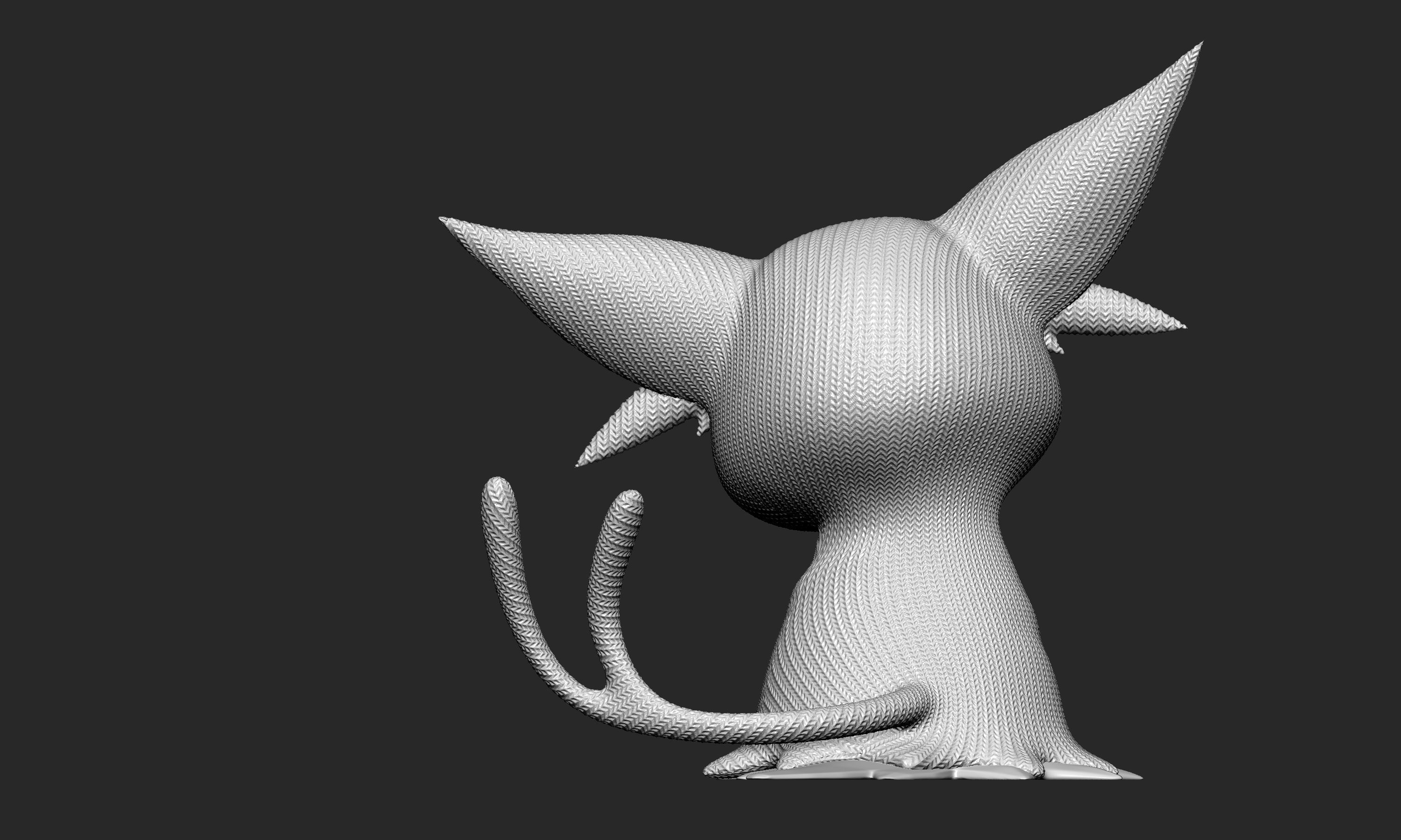 Pokemon - Mimikyu Espeon 3D print model_6