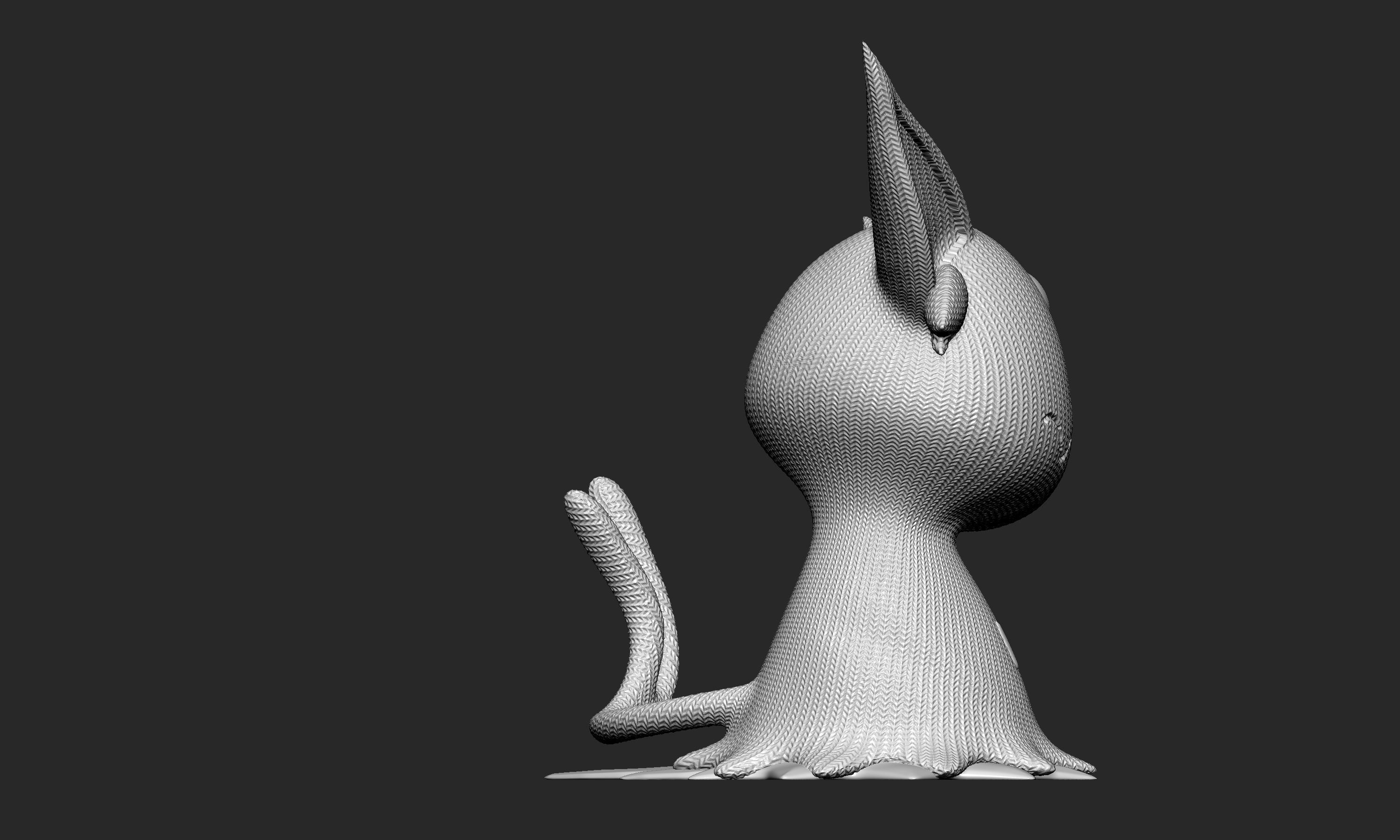 Pokemon - Mimikyu Espeon 3D print model_8