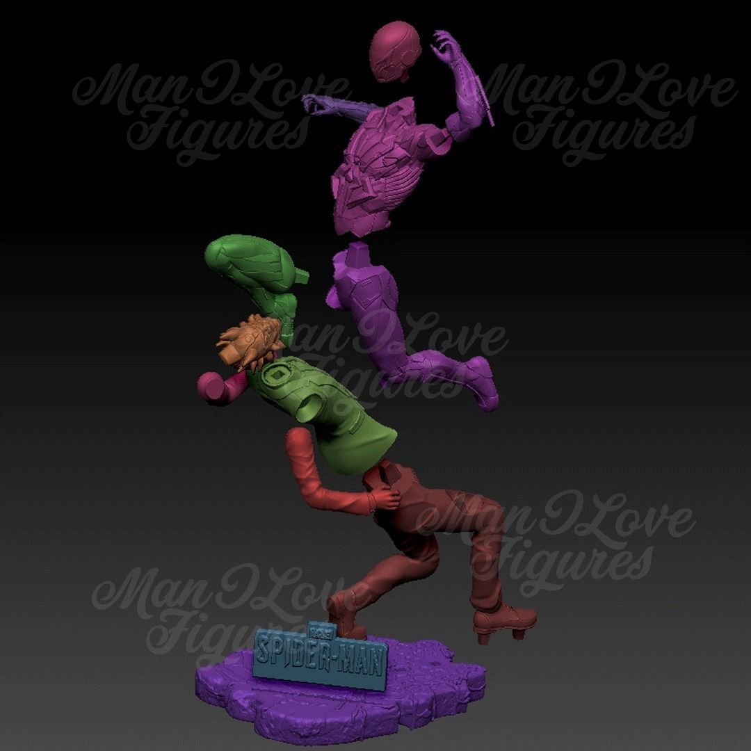 SPIDERMAN 2099 FULL 3D print model_4