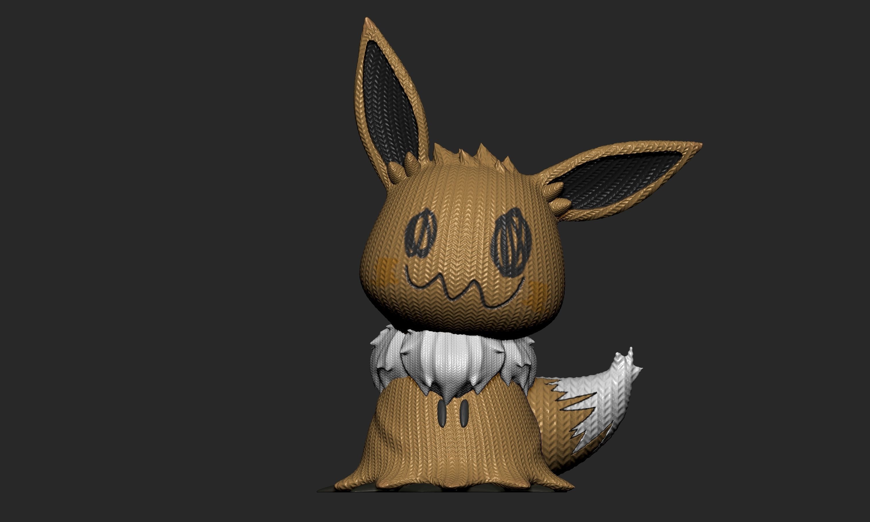 Pokemon - Mimikyu All Eeveelutions 3D print model_2