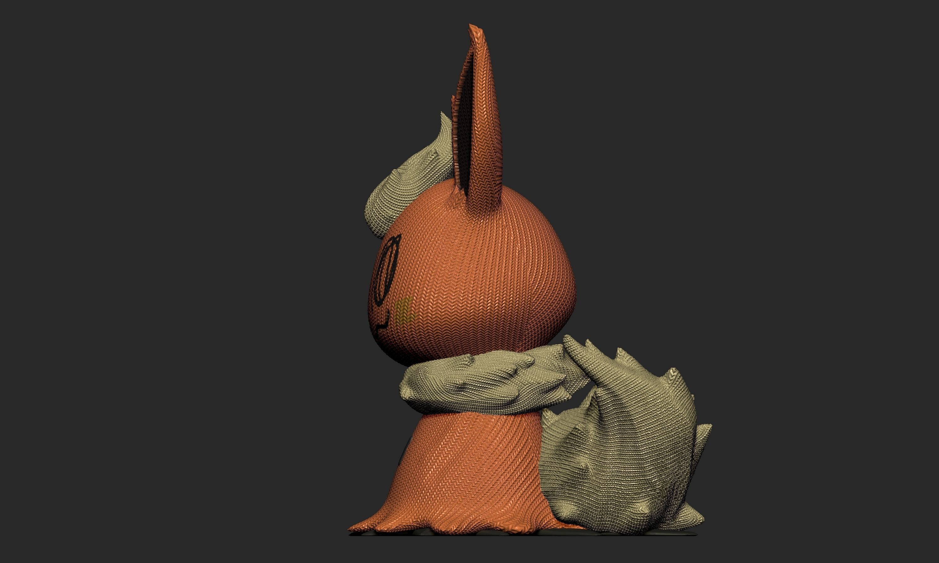 Pokemon - Mimikyu All Eeveelutions 3D print model_8