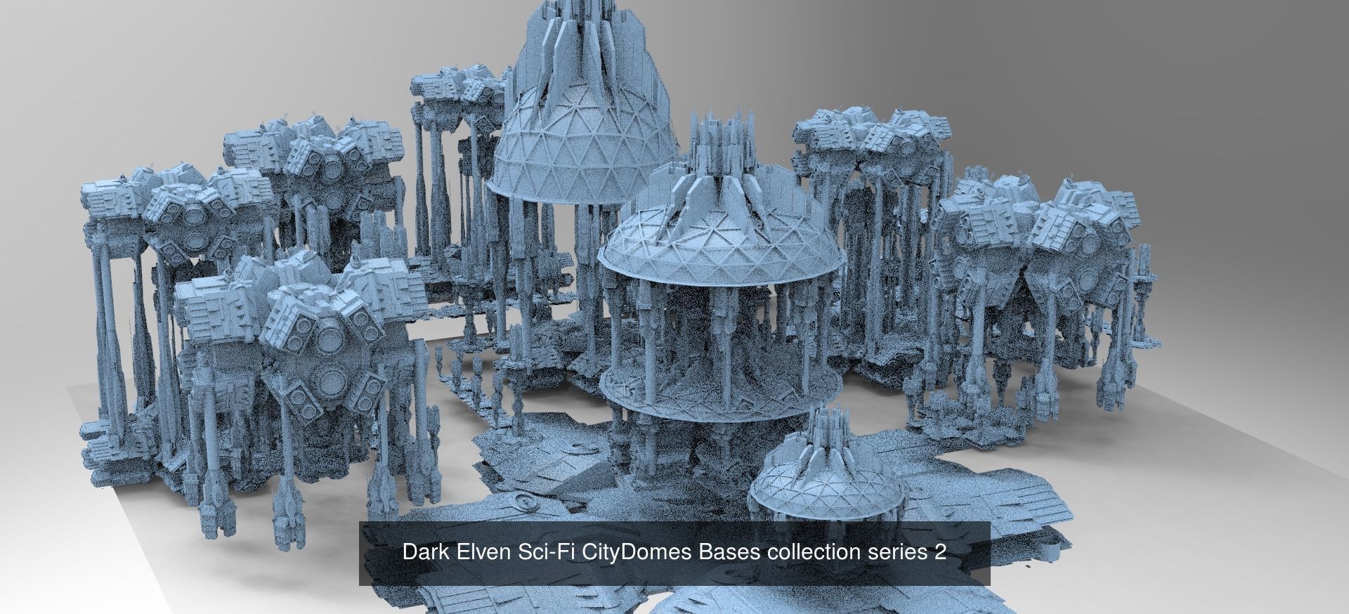 Architecture Fantasy Historical Dome Collection  _27