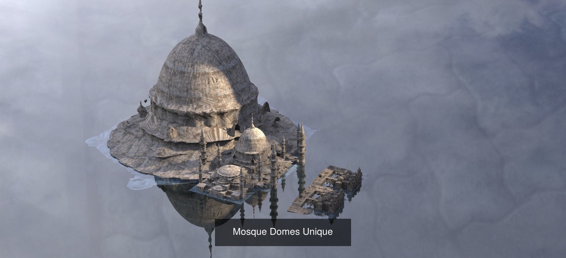 Architecture Fantasy Historical Dome Collection  _3