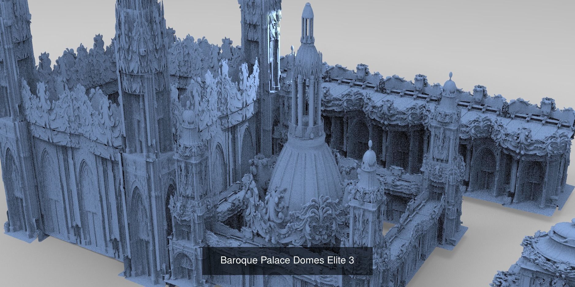 Architecture Fantasy Historical Dome Collection  _20