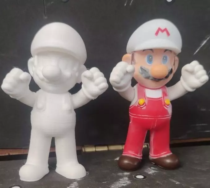 MARIO BROS STL 3D print model_0